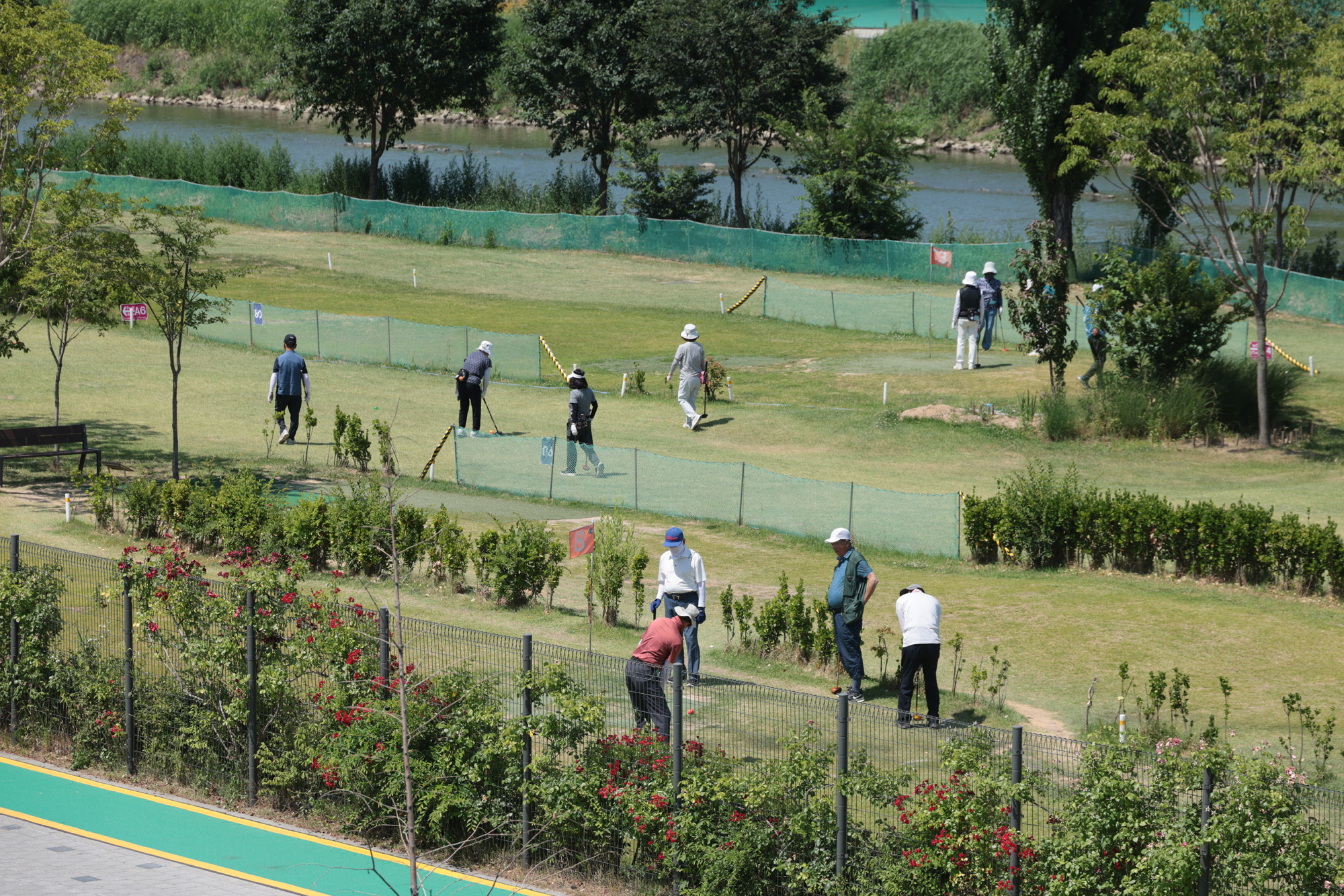 사회;노인;초고령사회;노인;파크골프