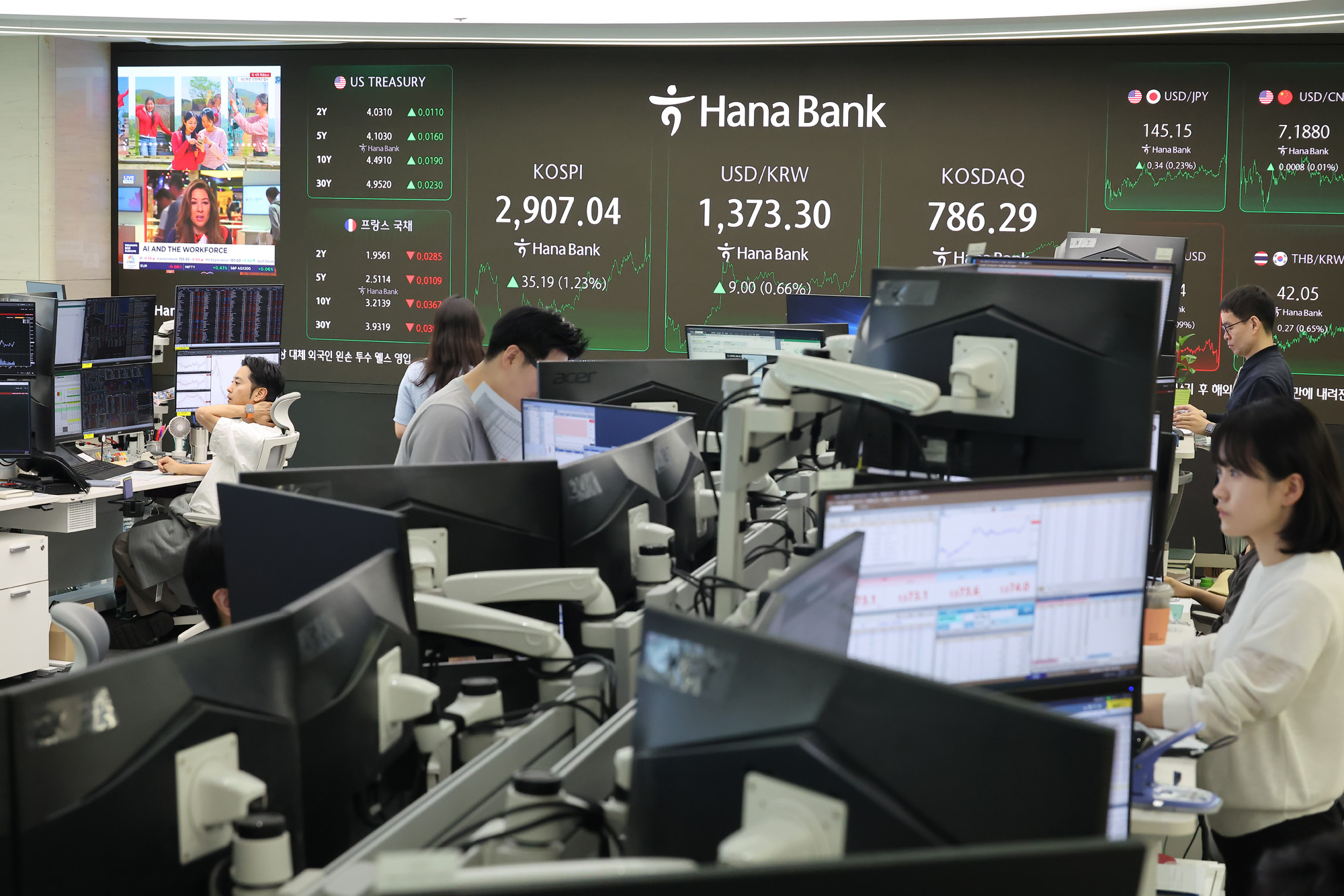 하나은행 딜링룸