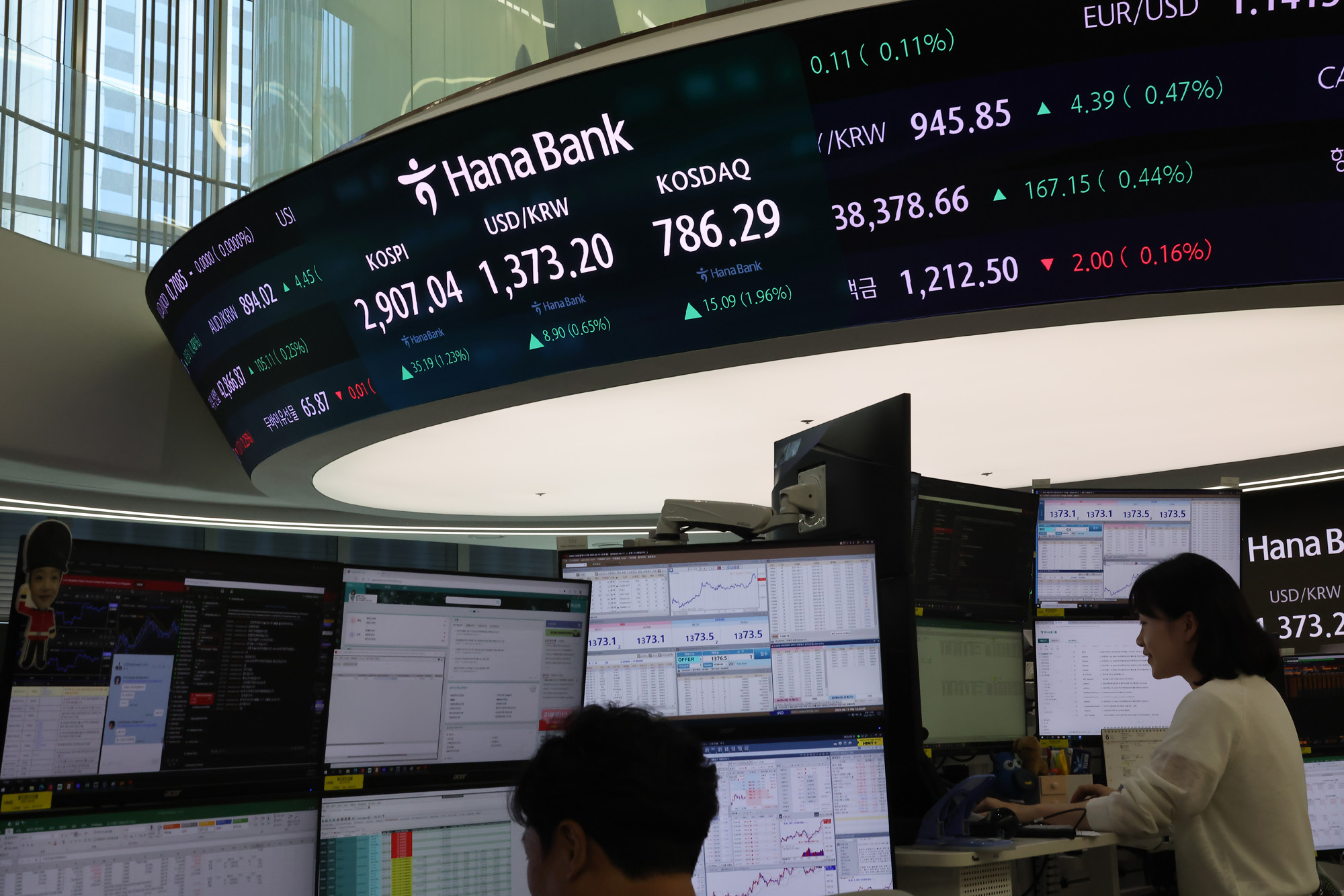 하나은행 딜링룸