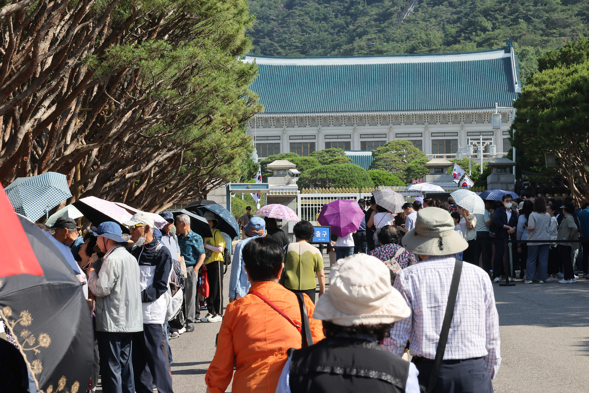 청와대;본관;관람