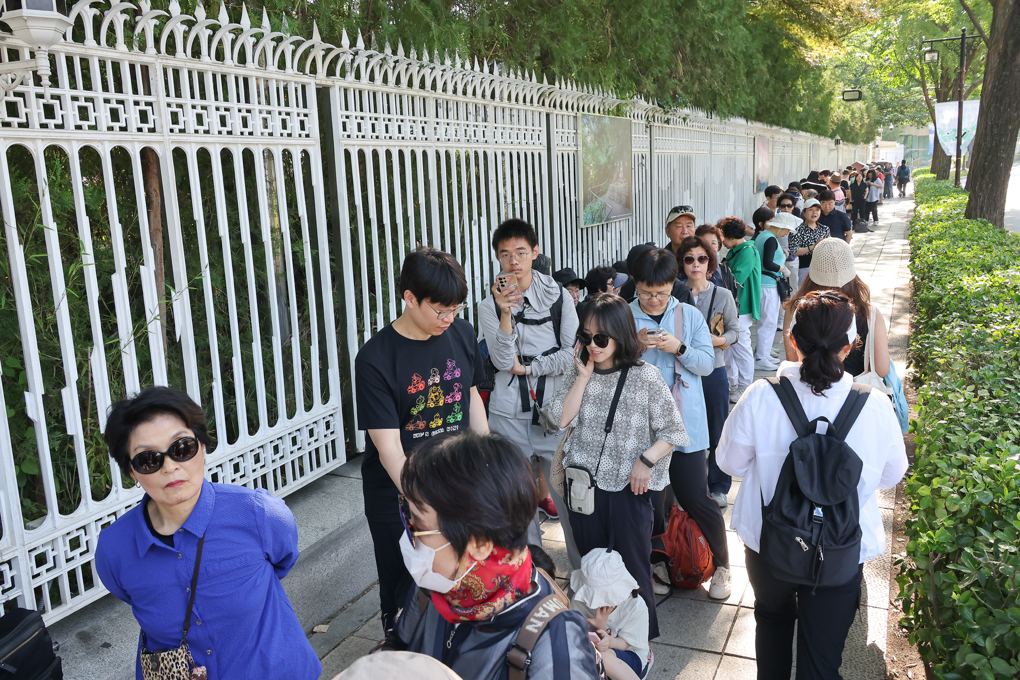 청와대;본관;관람