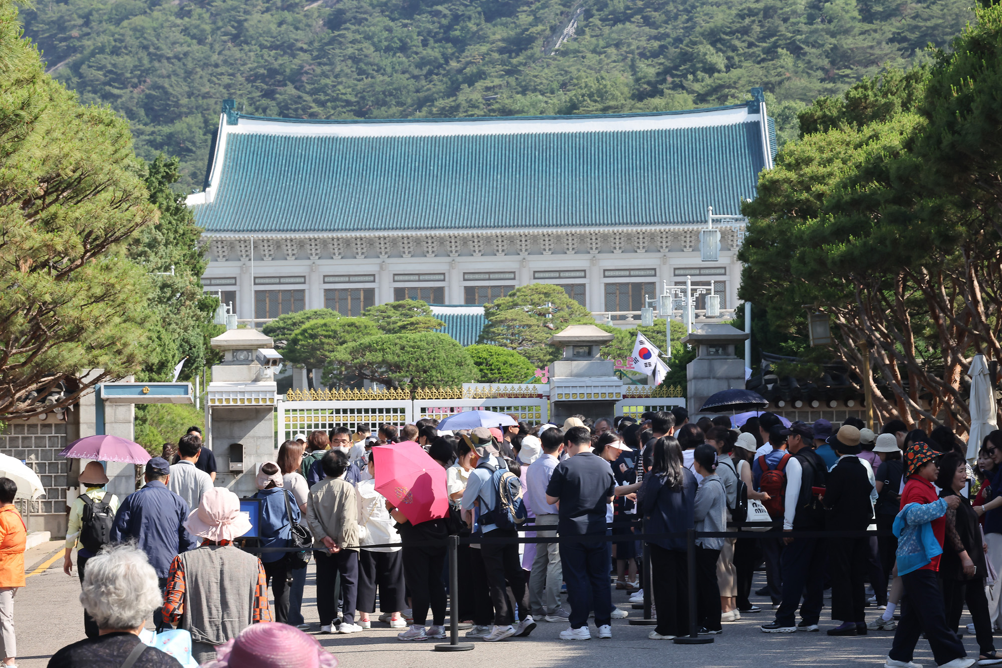 청와대;본관;관람