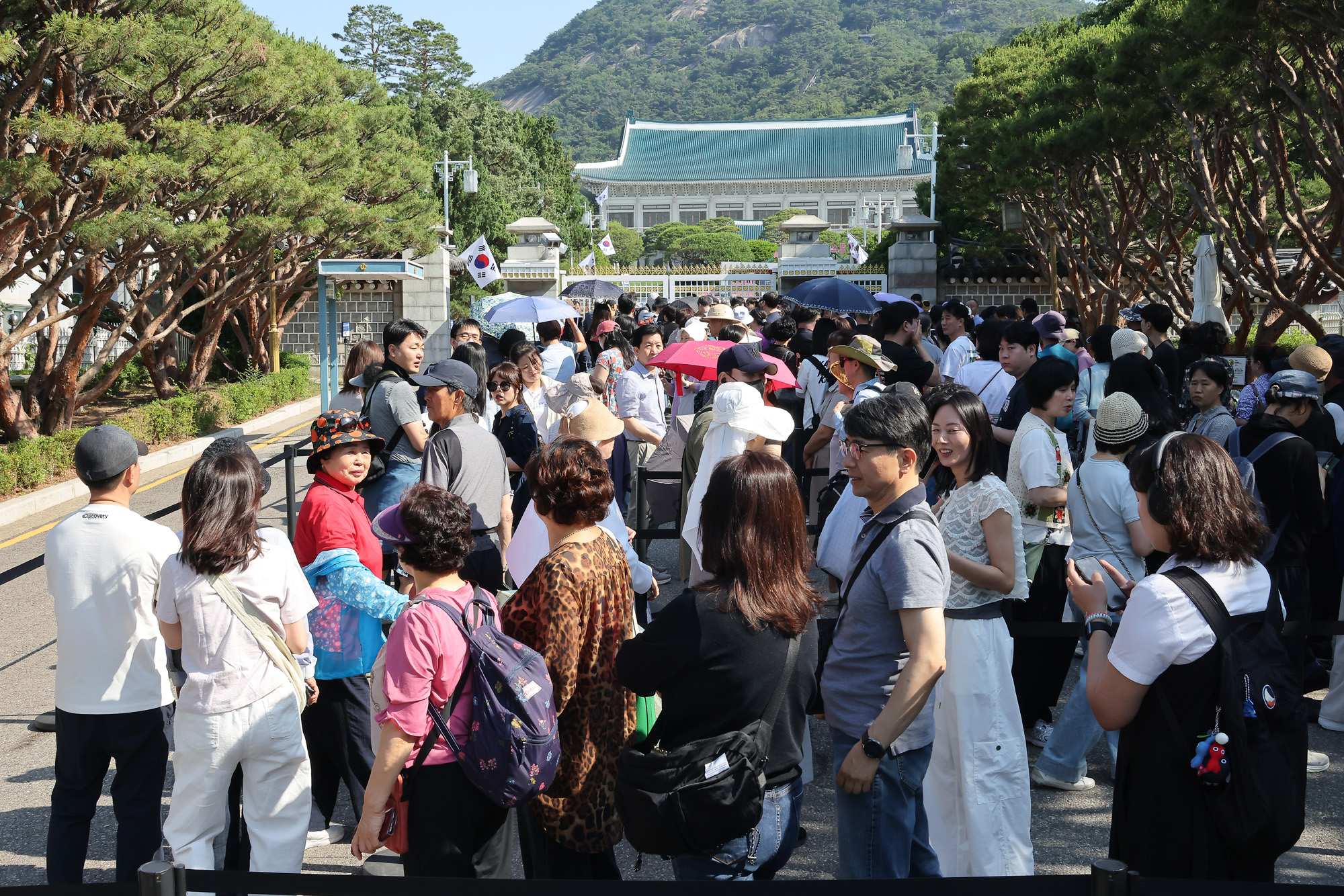 청와대;본관;관람