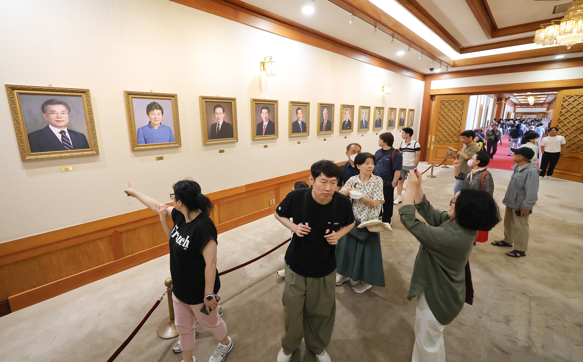 청와대;본관;관람