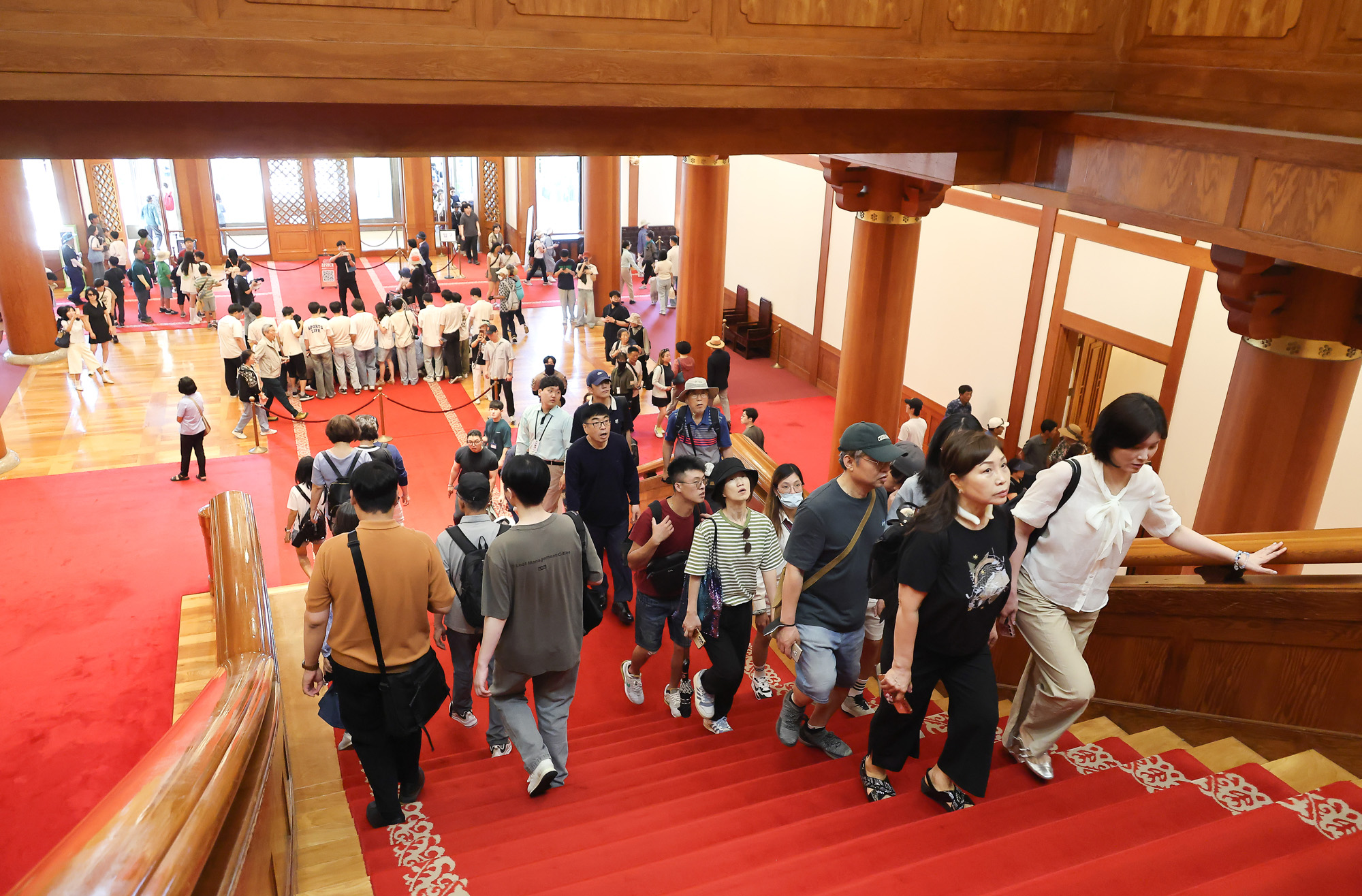 청와대;본관;관람