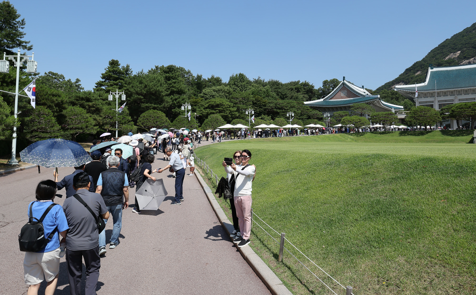 청와대;본관;관람