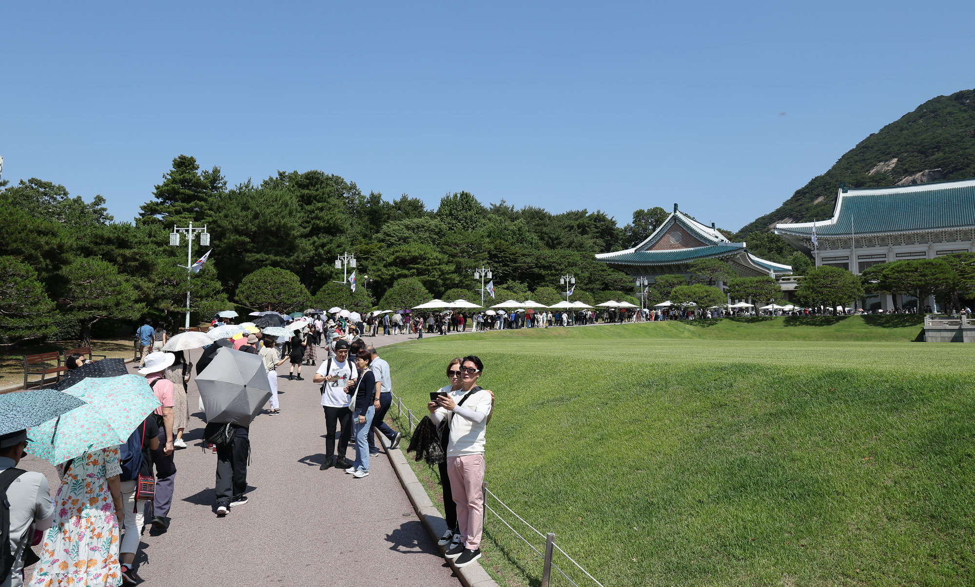 청와대;본관;관람