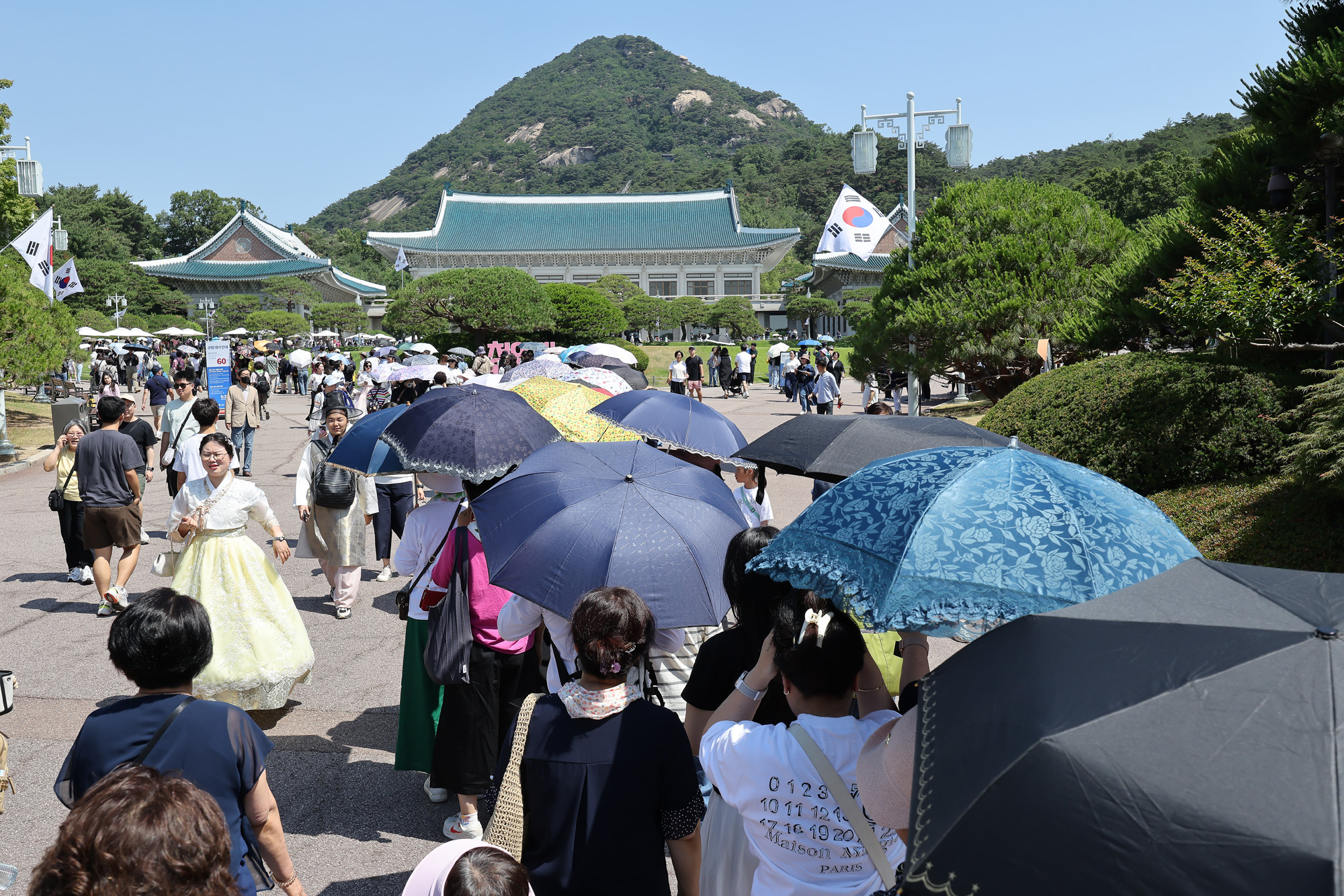 청와대;본관;관람