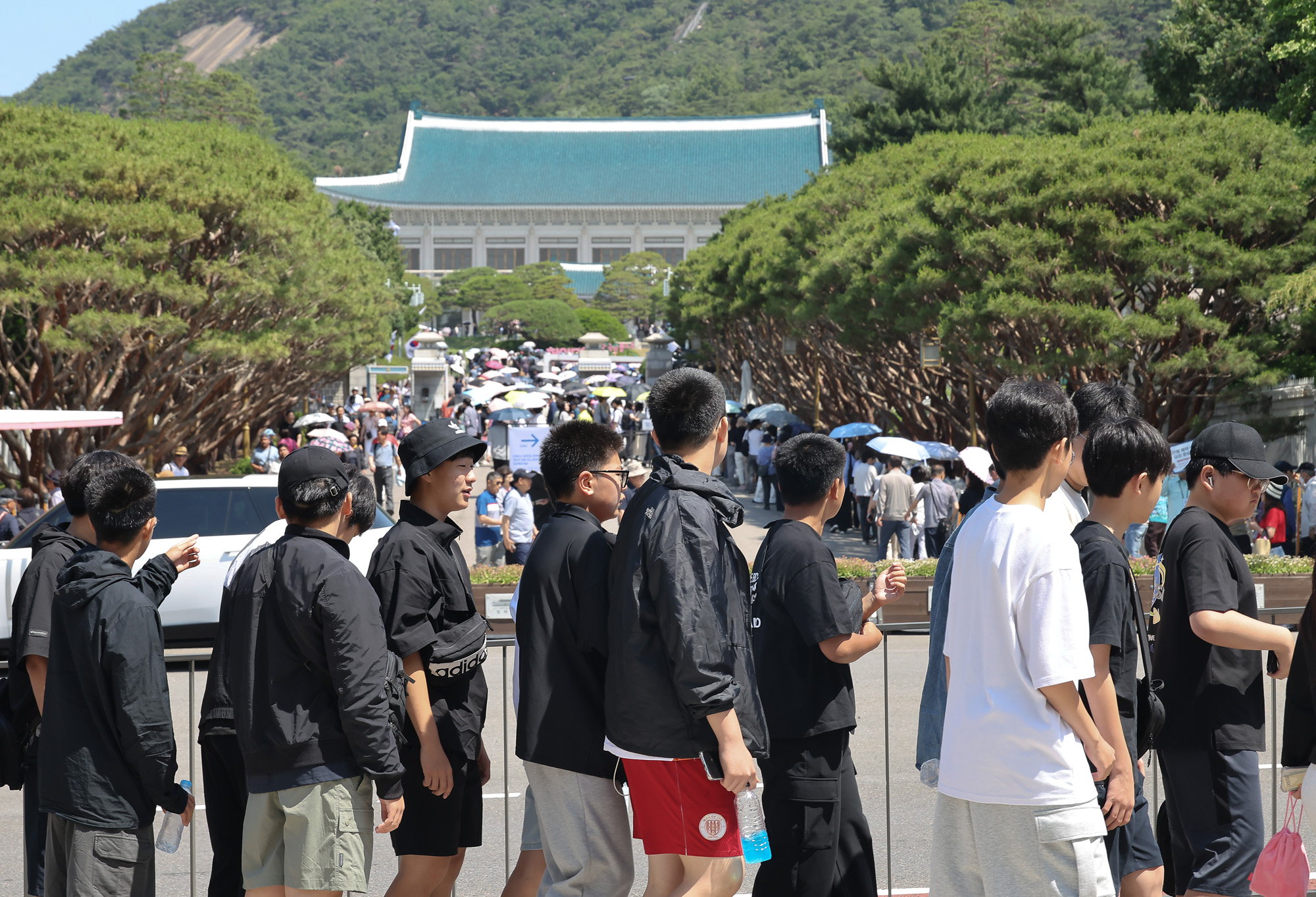 청와대;본관;관람