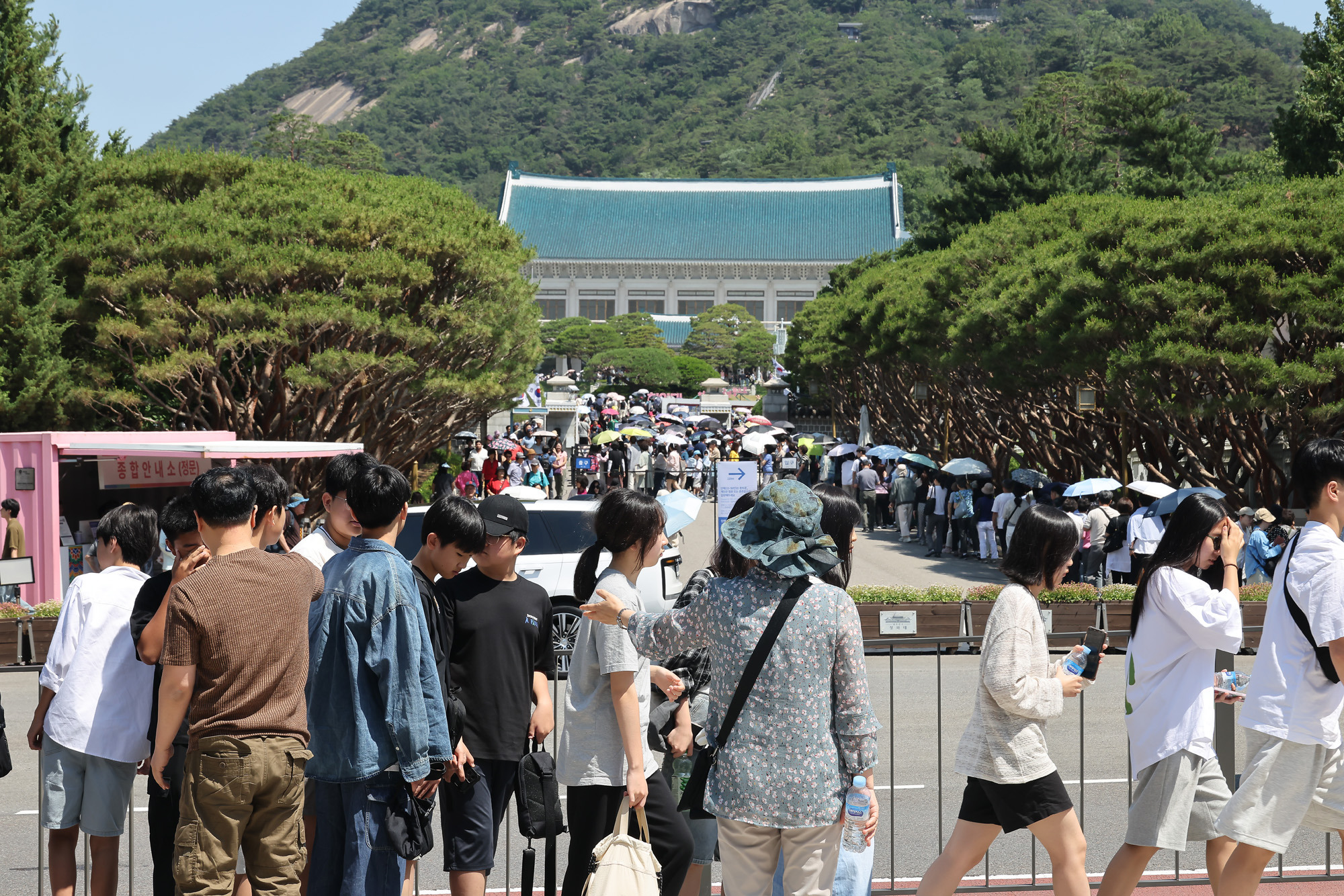 청와대;본관;관람