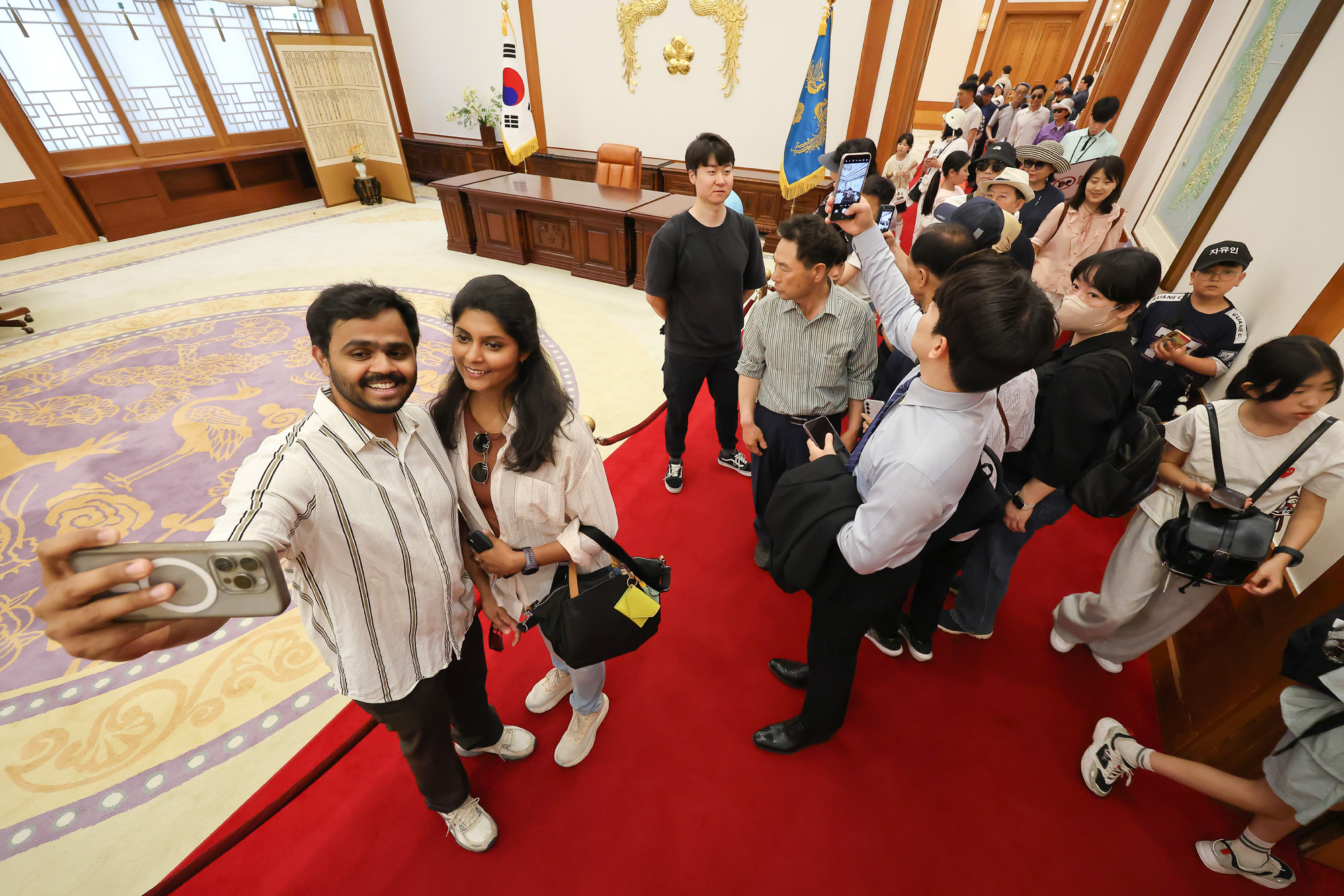 청와대;본관;관람