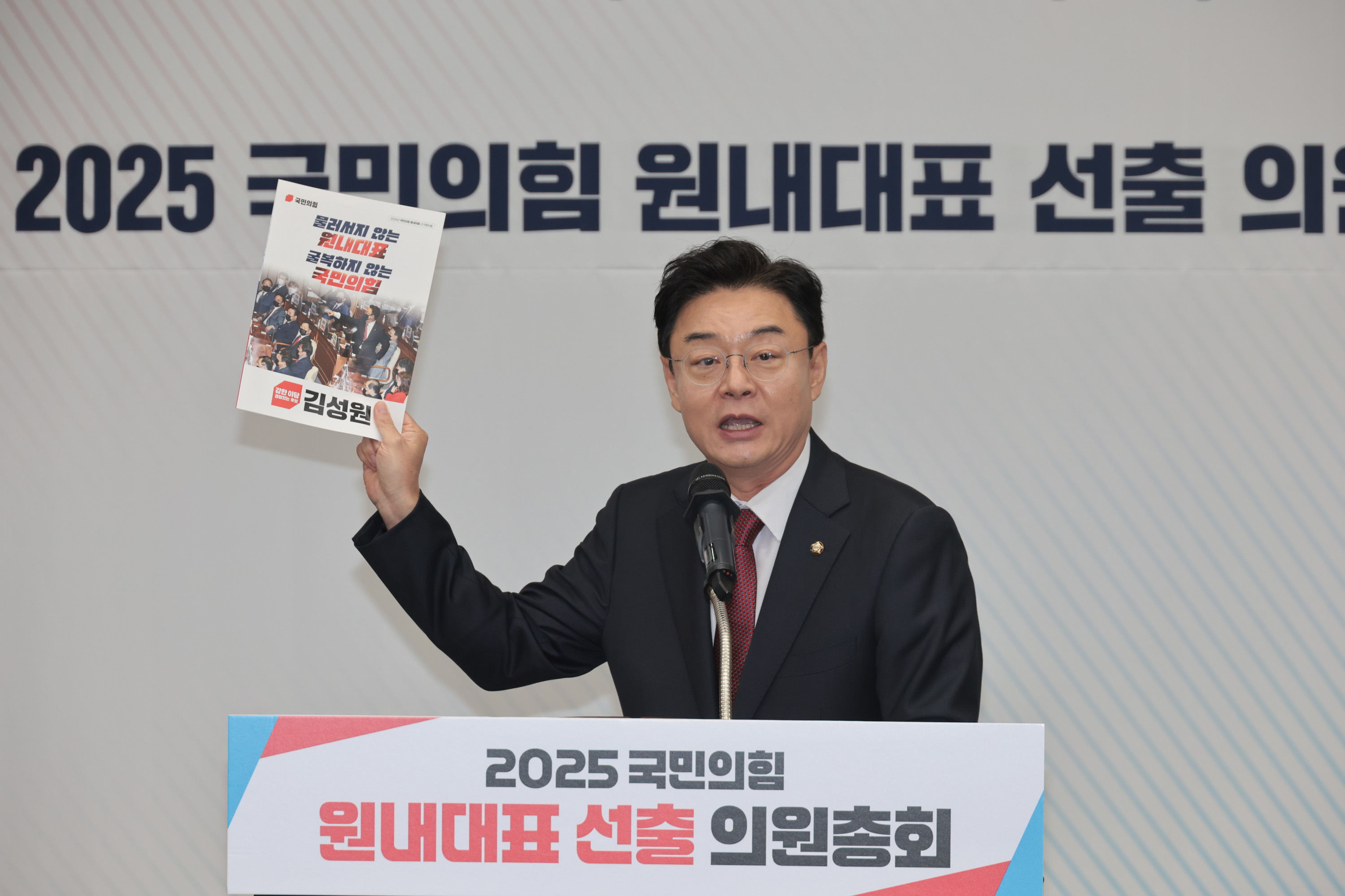 정치;국회;국민의힘;의원총회;원내대표;선출