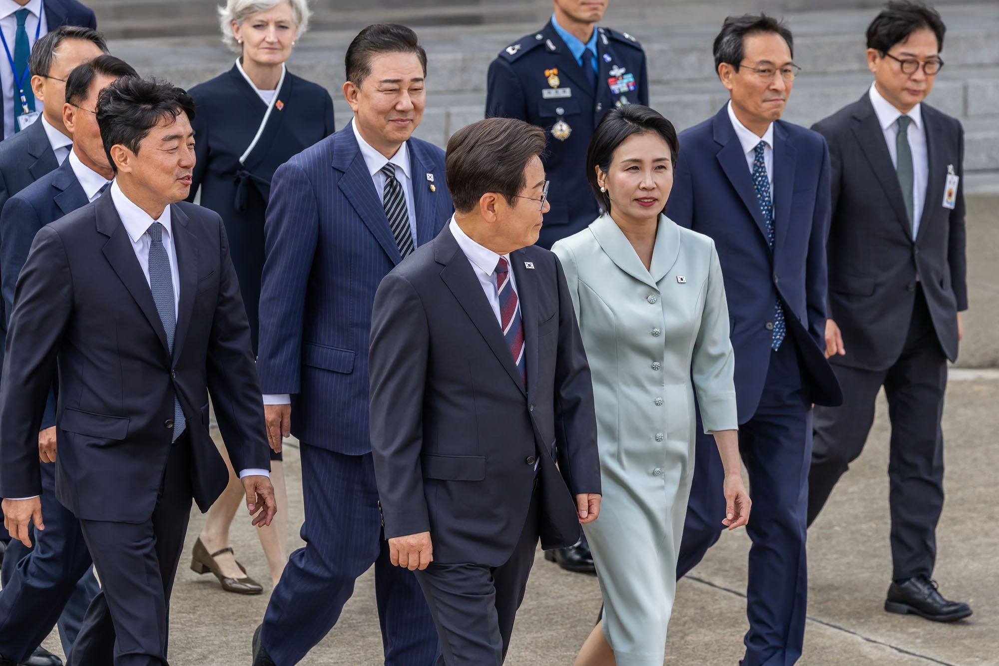 정치;정부;이재명정부;이재명대통령;이재명G7정상회의참석;주요7개국정상회의;공군1호기;김혜경여사;이재명대통령해외방문;캐나다G7정상회의