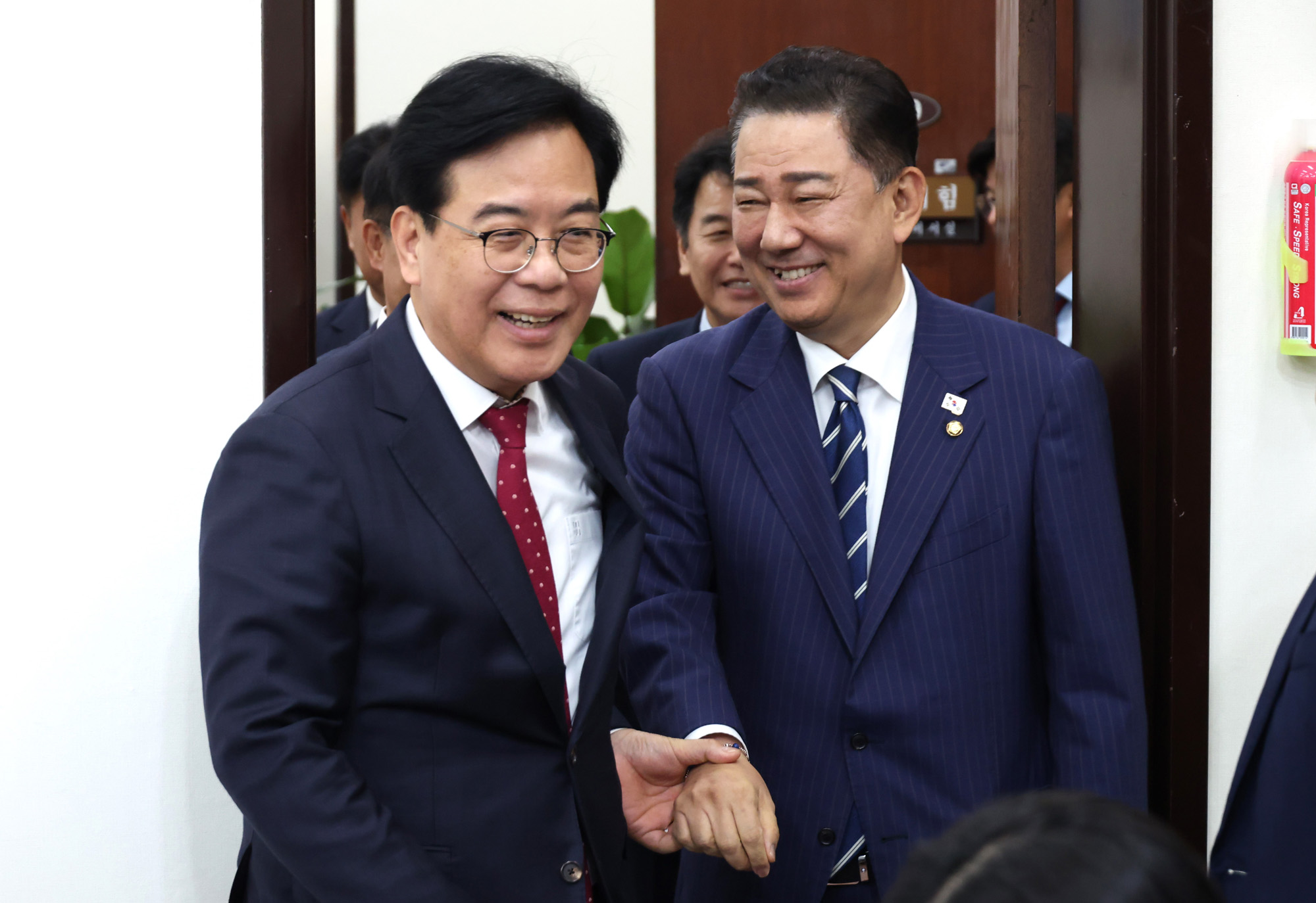 정치;국회;여야원내대표;김병기;송언석