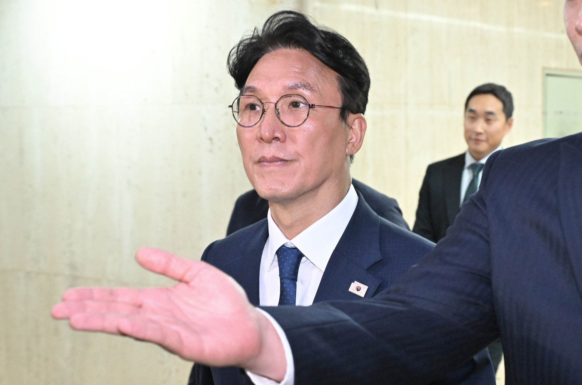 김민석 외신기자 국무총리