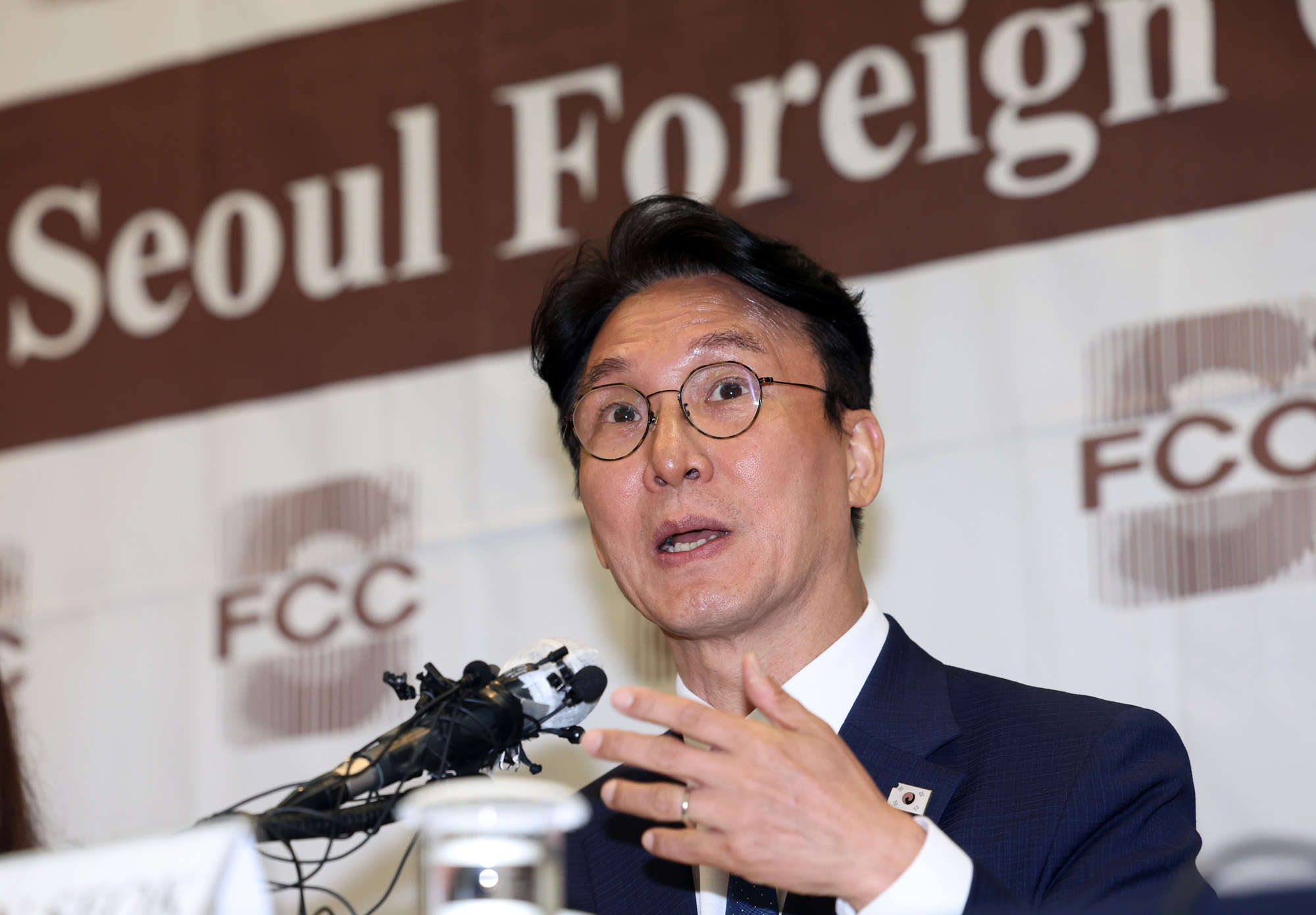 김민석 외신기자 국무총리