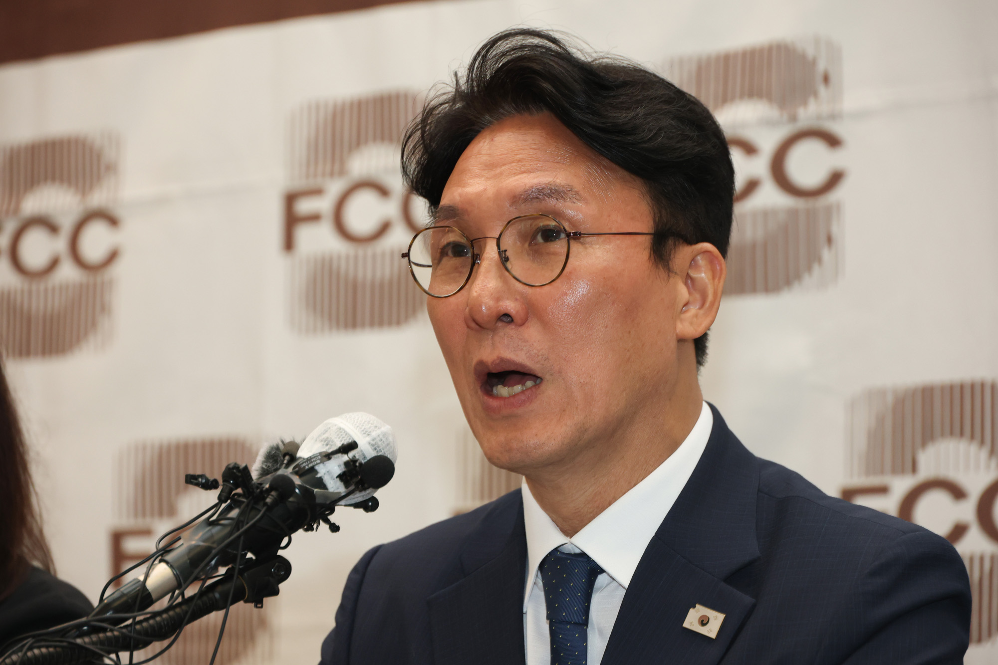 김민석 외신기자 국무총리