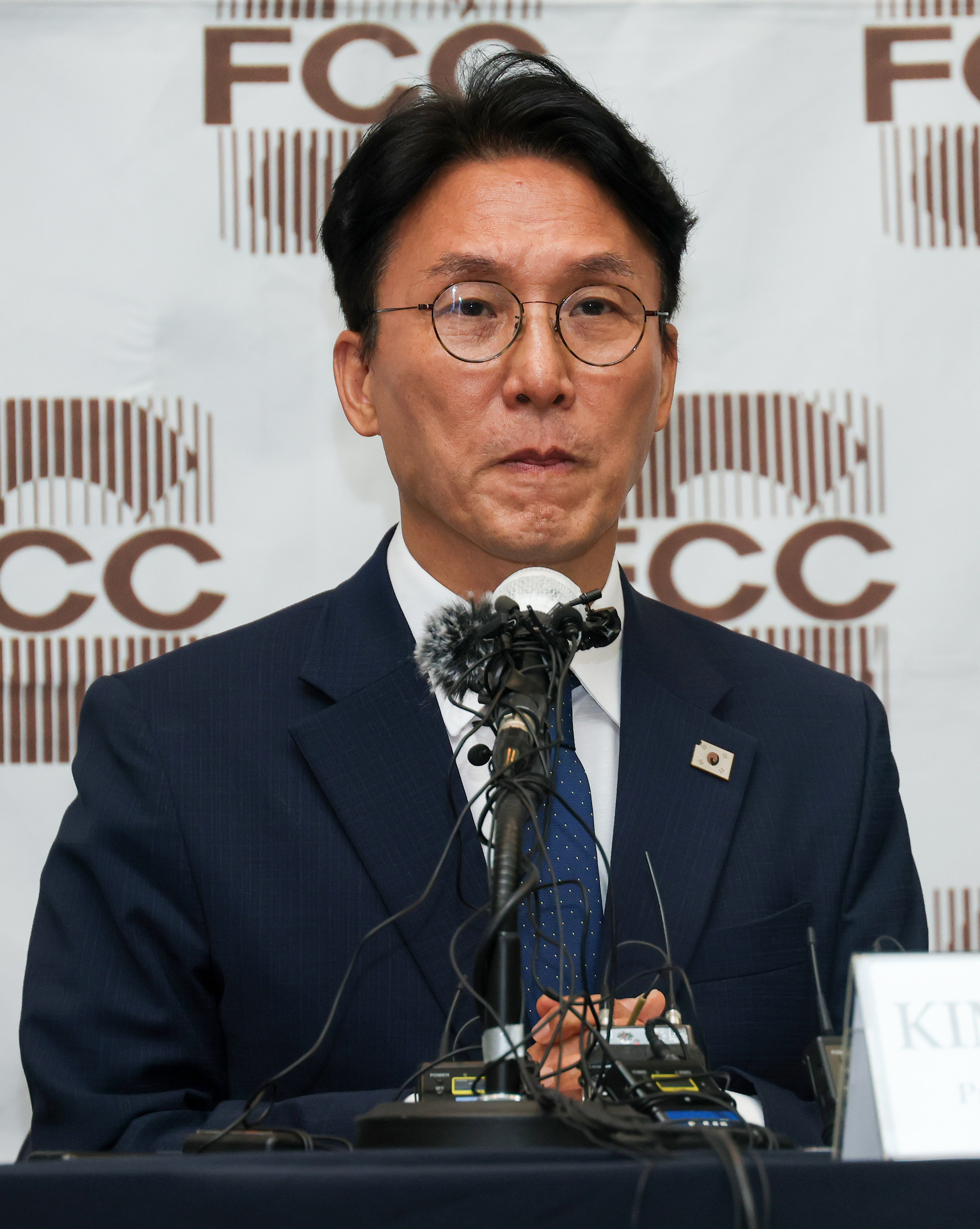 김민석 외신기자 국무총리