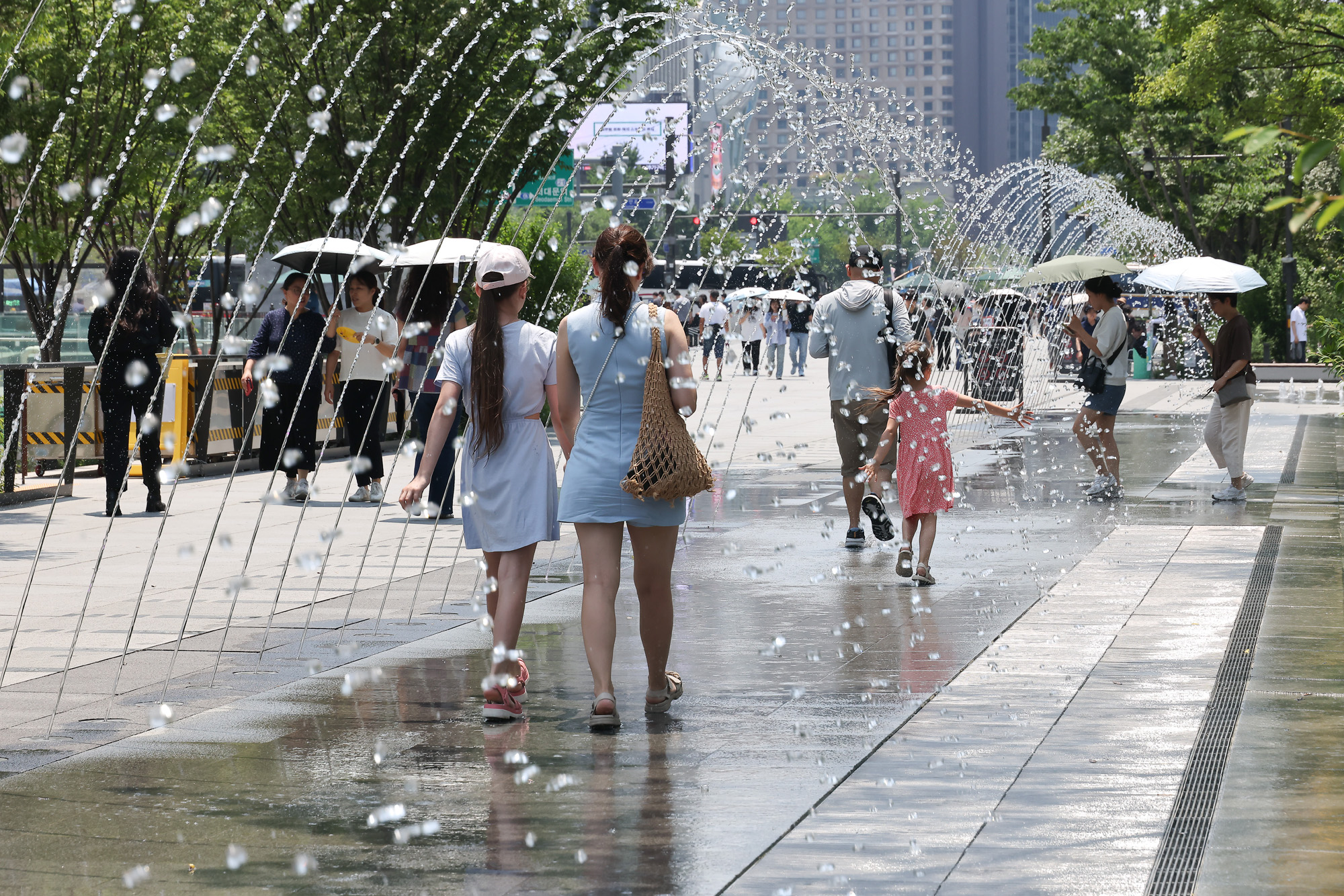 광화문 터널분수