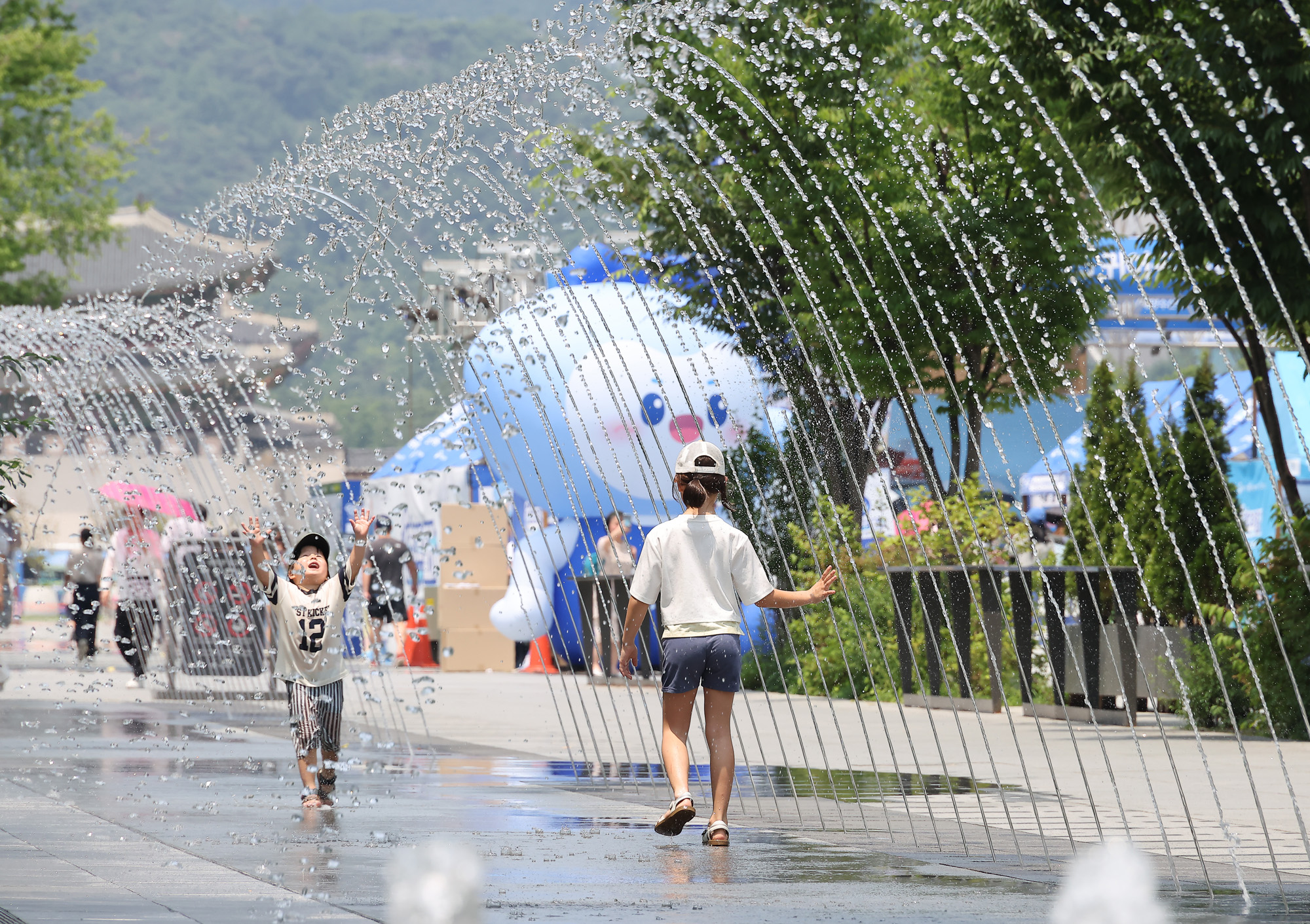 광화문 터널분수