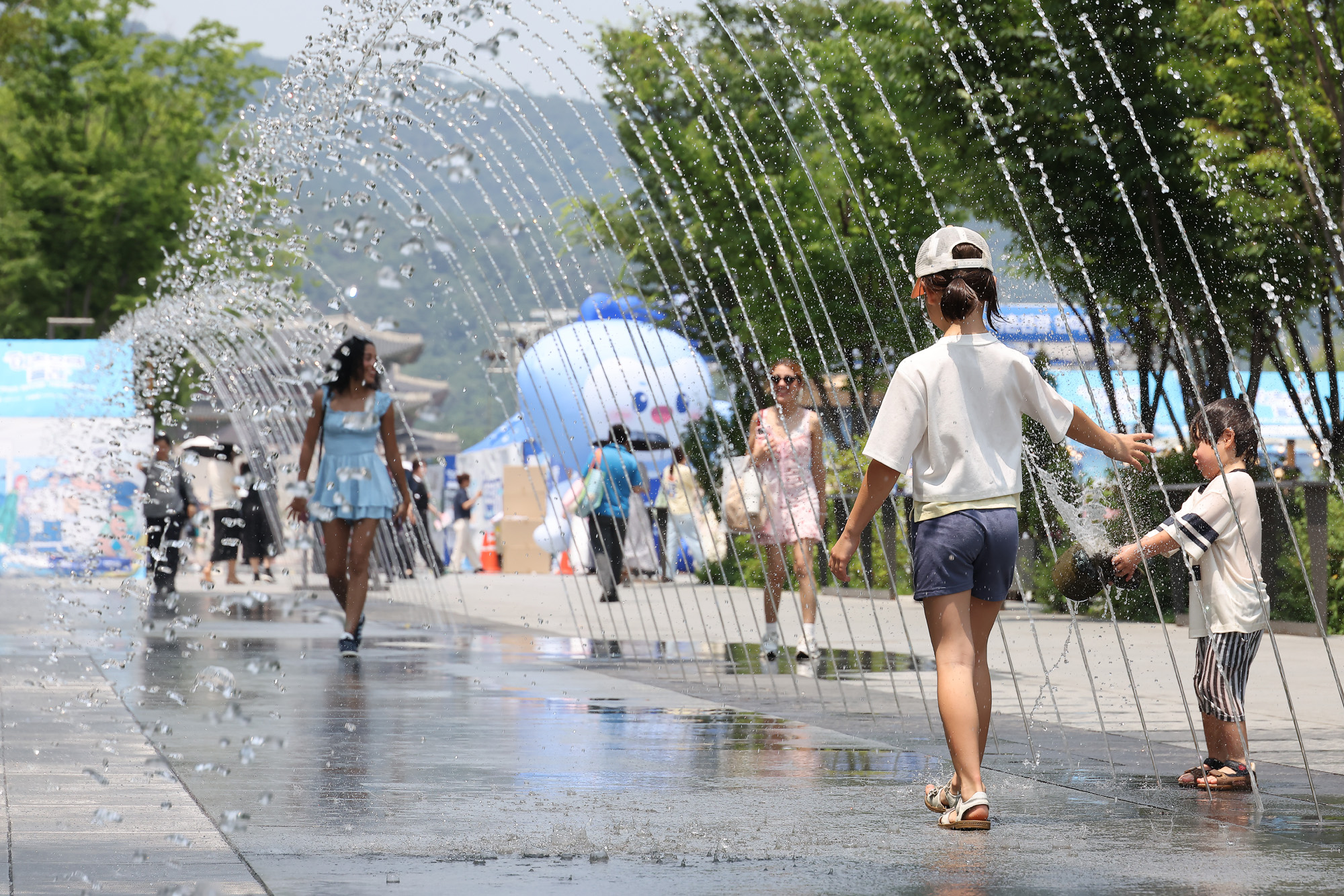 광화문 터널분수