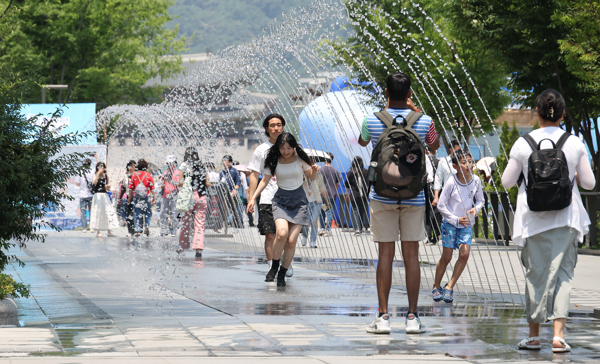 광화문 터널분수