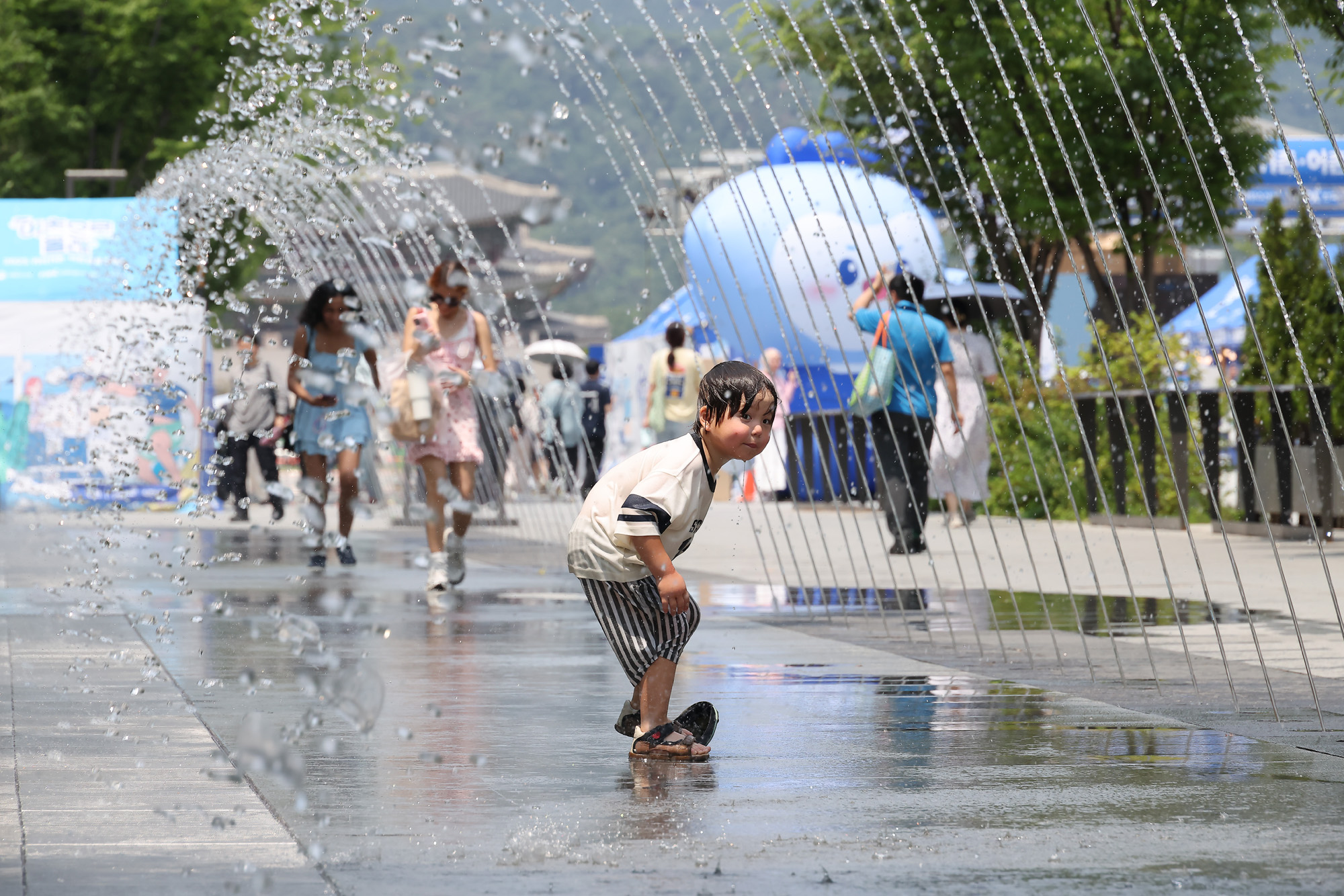 광화문 터널분수