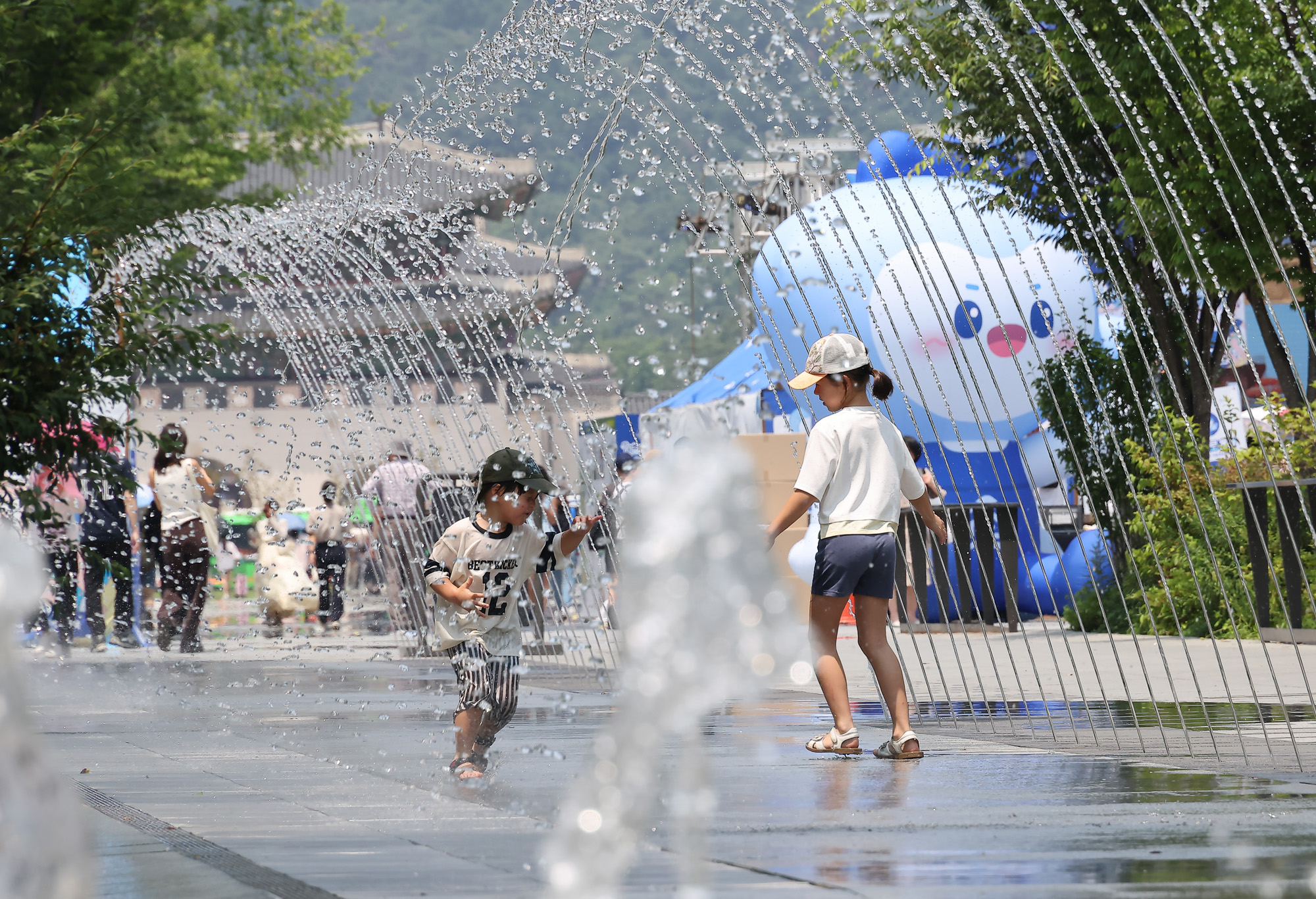 광화문 터널분수