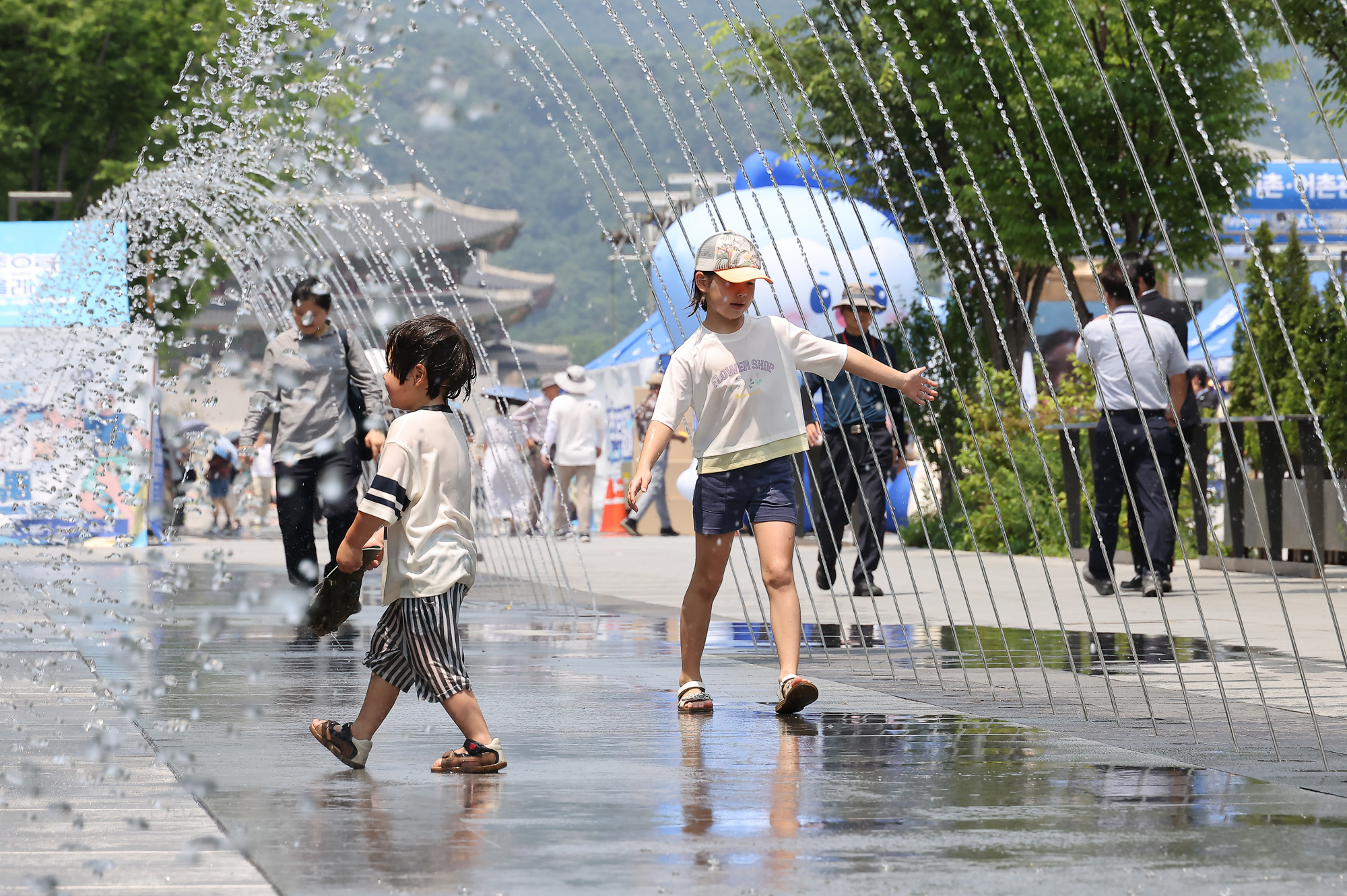 광화문 터널분수