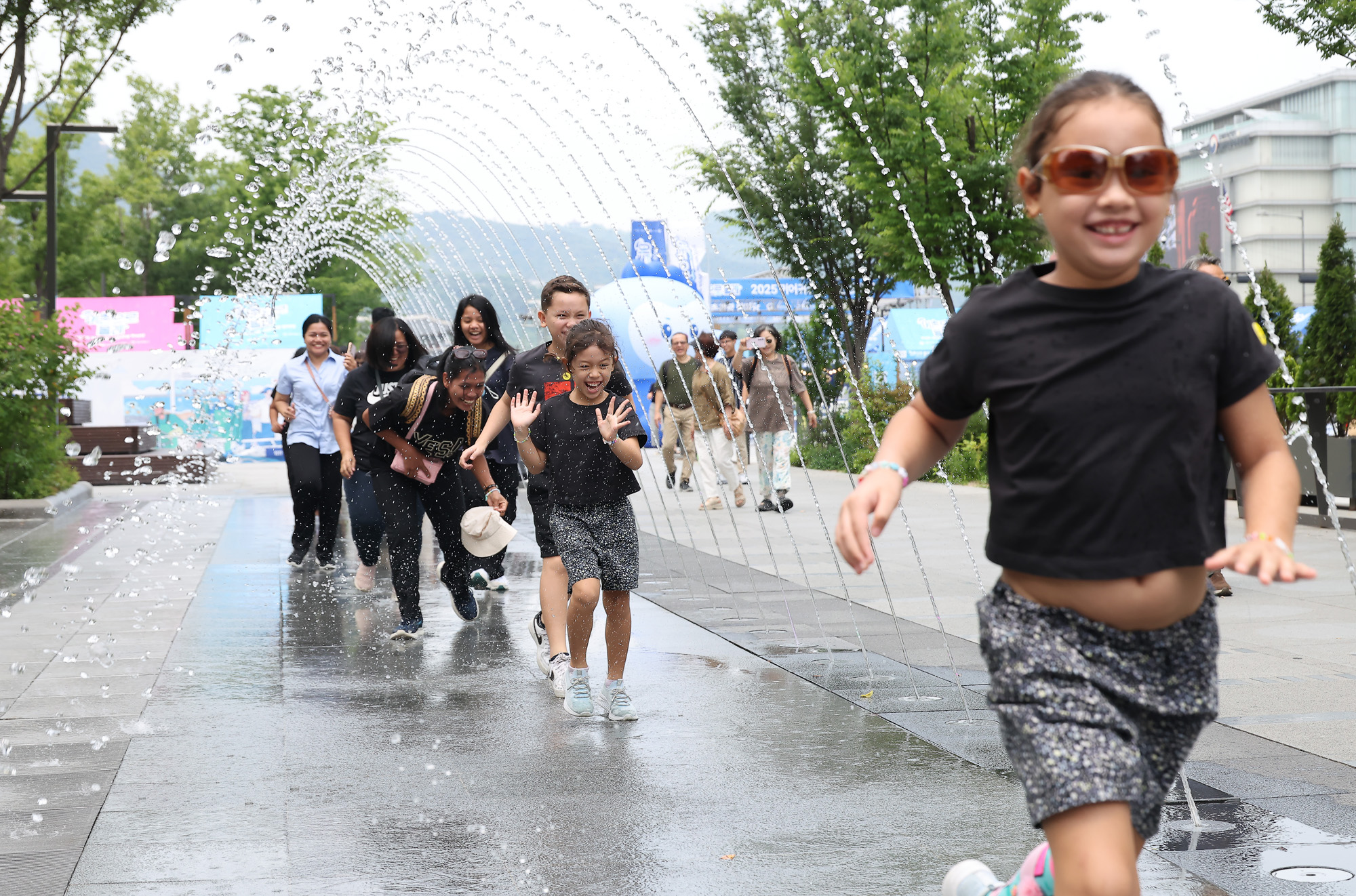 광화문 터널분수