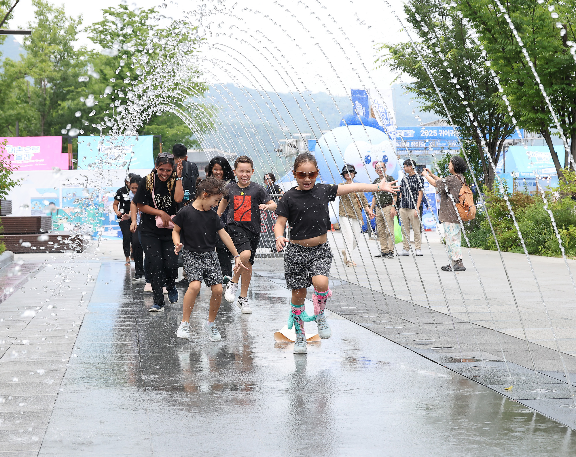 광화문 터널분수