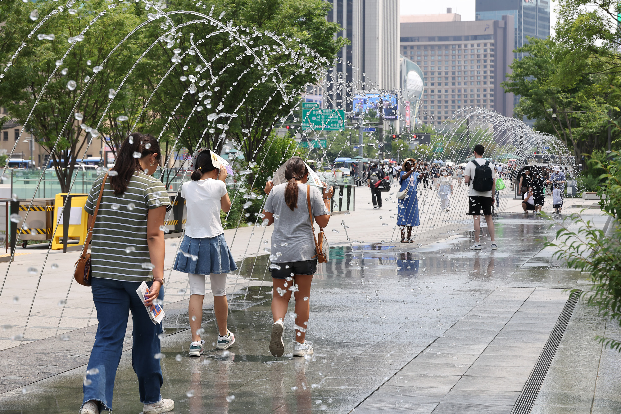 광화문 터널분수