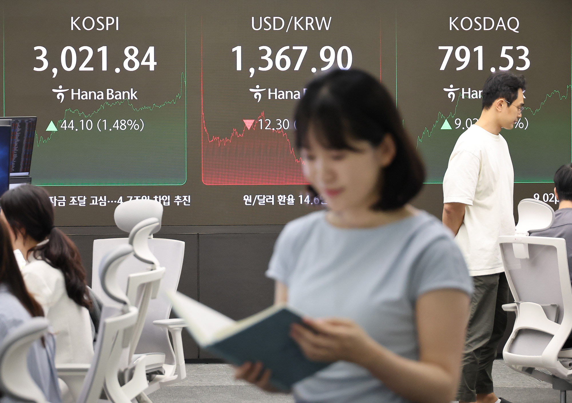하나은행 딜링룸