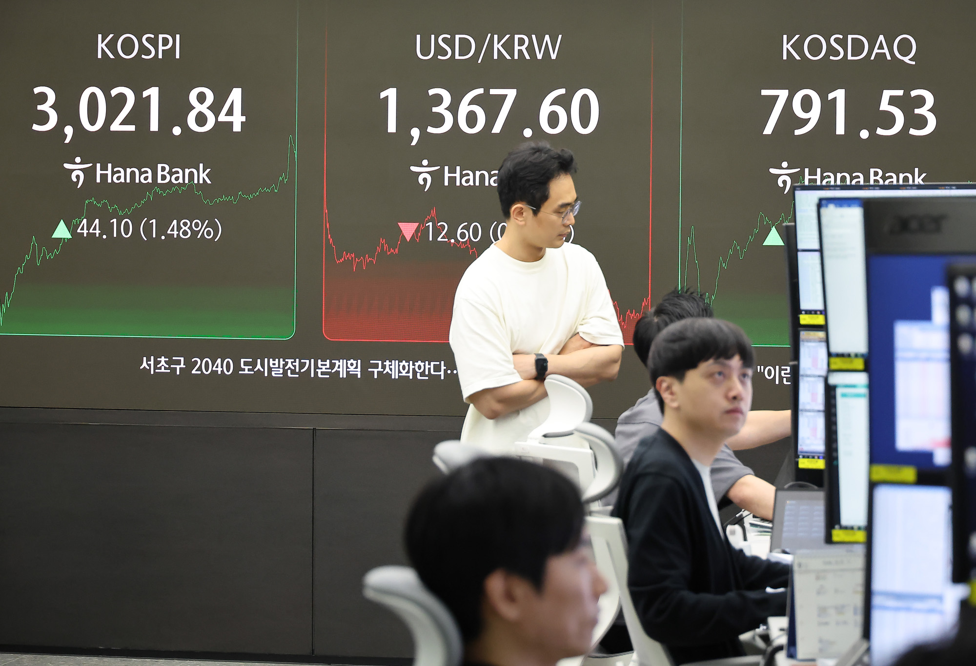 하나은행 딜링룸
