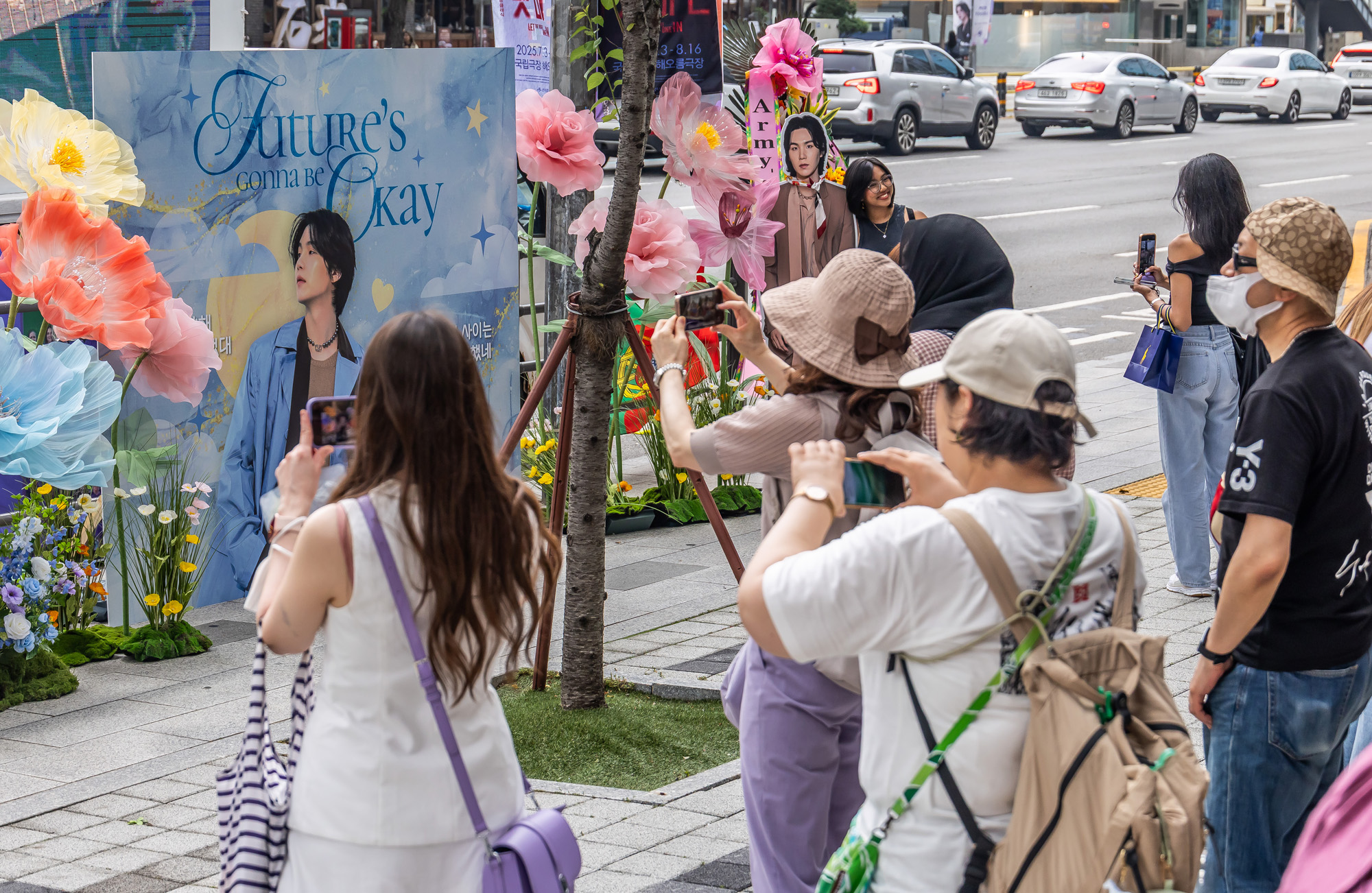연예;방송;가수;대중가요;아이돌;방탄소년단;BTS;하이브;방탄소년단전역;방탄소년단제대;BTS군복무;하이브사옥;방탄소년단팬;BTS아미;슈가 소집해제