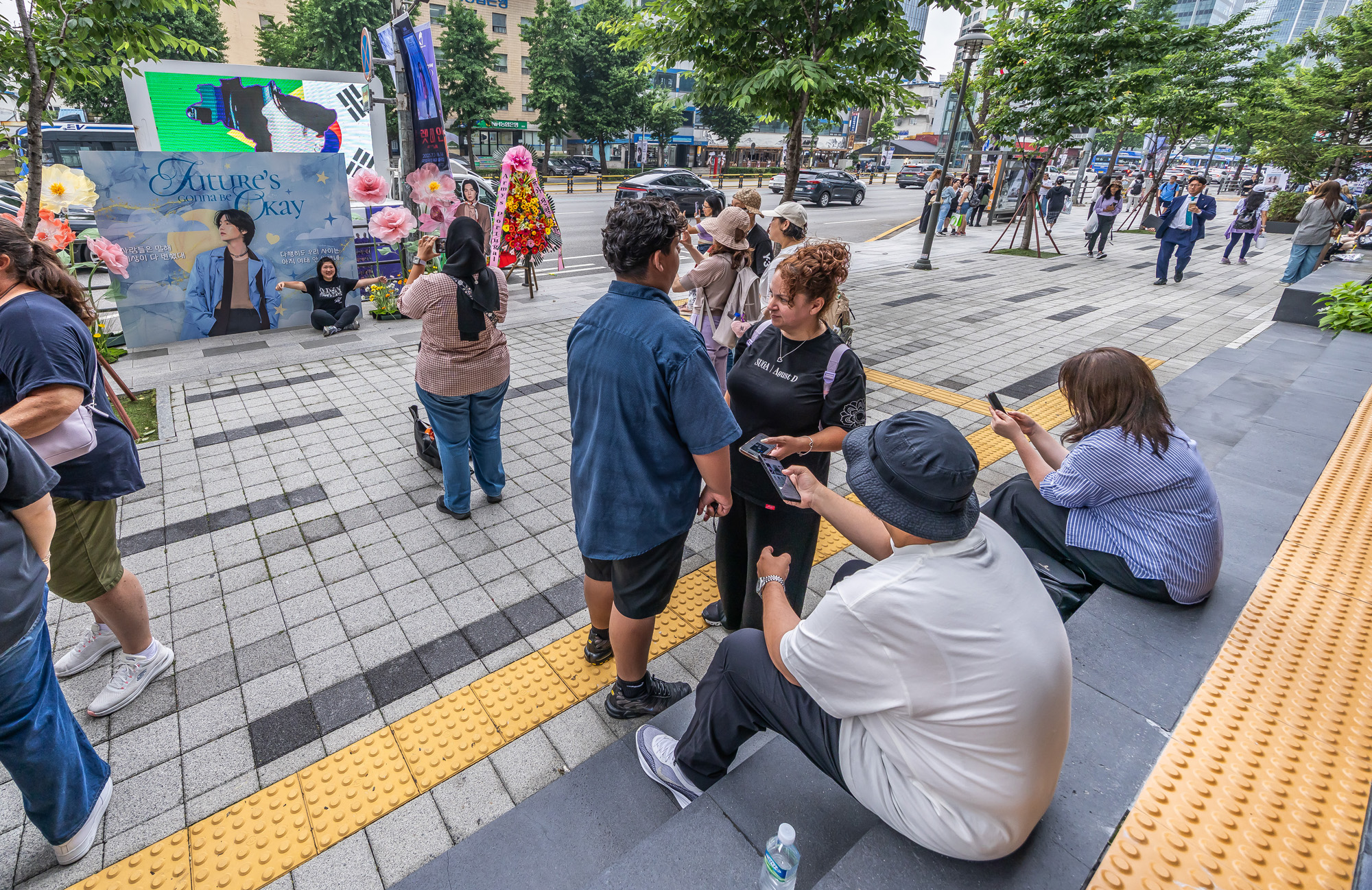 연예;방송;가수;대중가요;아이돌;방탄소년단;BTS;하이브;방탄소년단전역;방탄소년단제대;BTS군복무;하이브사옥;방탄소년단팬;BTS아미;슈가 소집해제