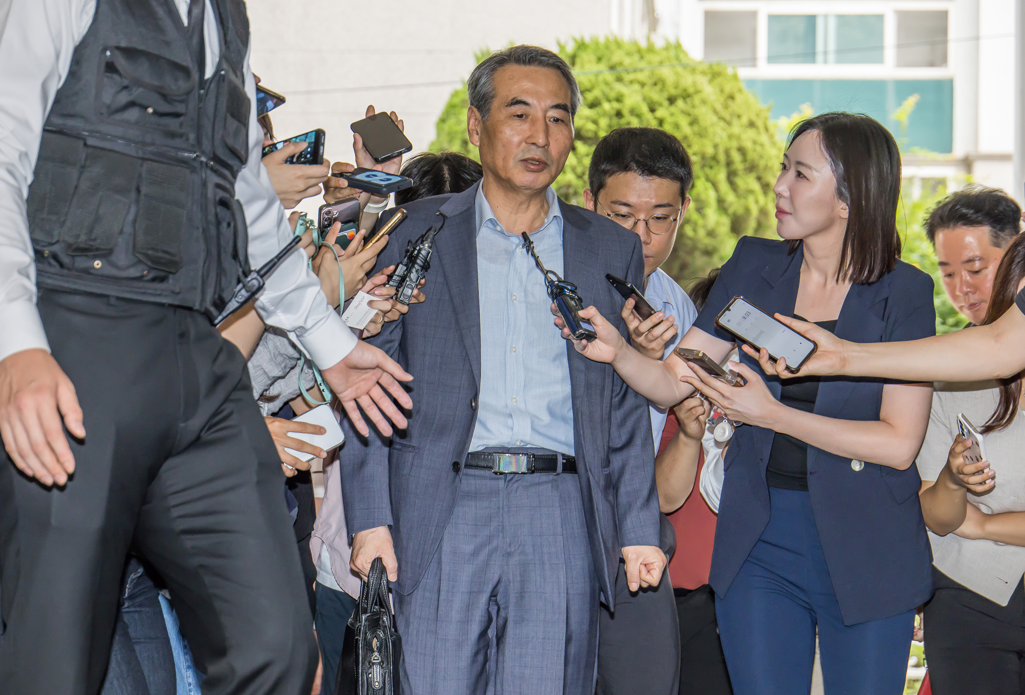 사회;사건사고;김건희특검;민중기특별검사;민중기김건희특검출근;특검출근