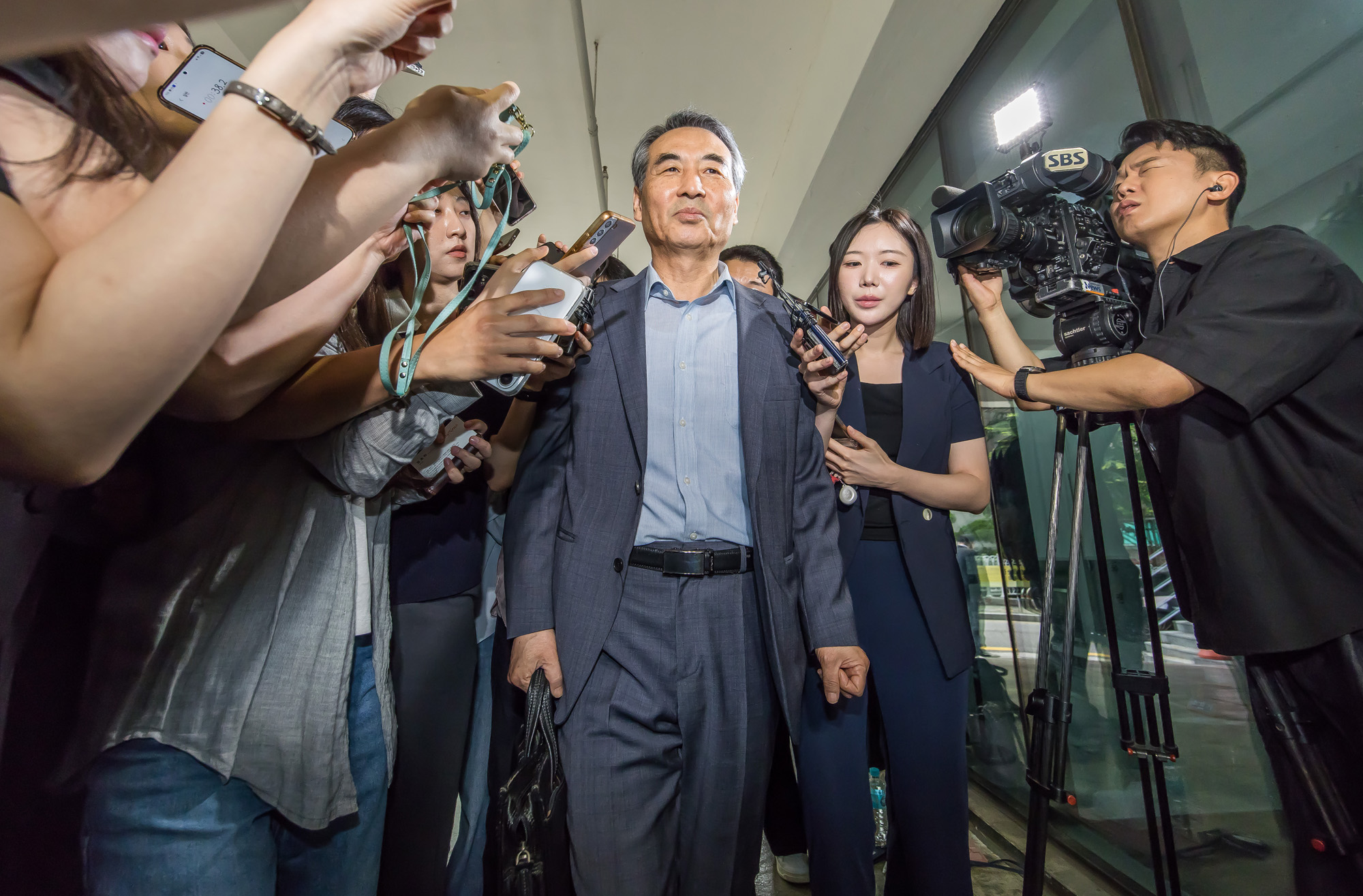 사회;사건사고;김건희특검;민중기특별검사;민중기김건희특검출근;특검출근