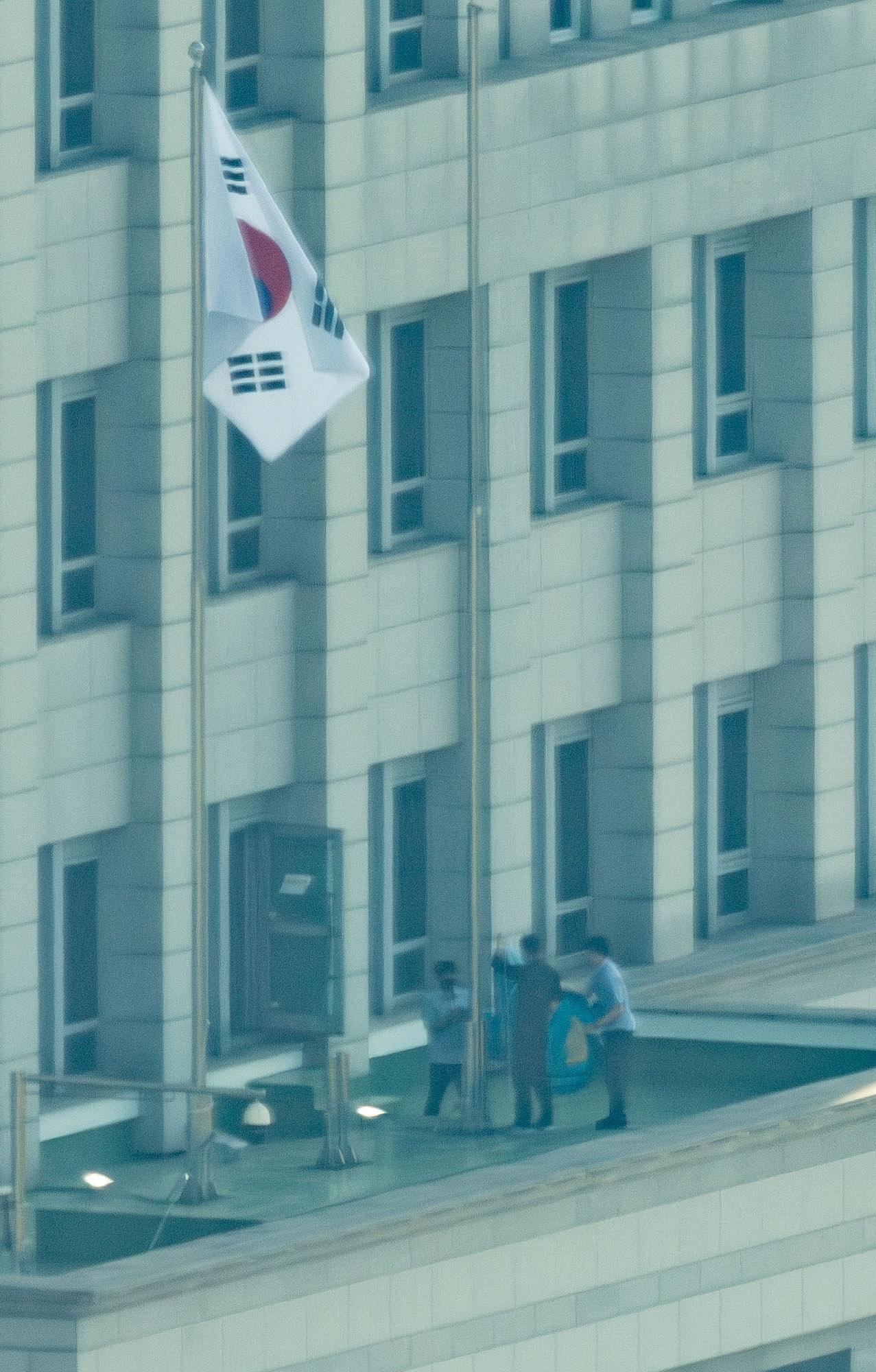 용산대통령실;봉황기