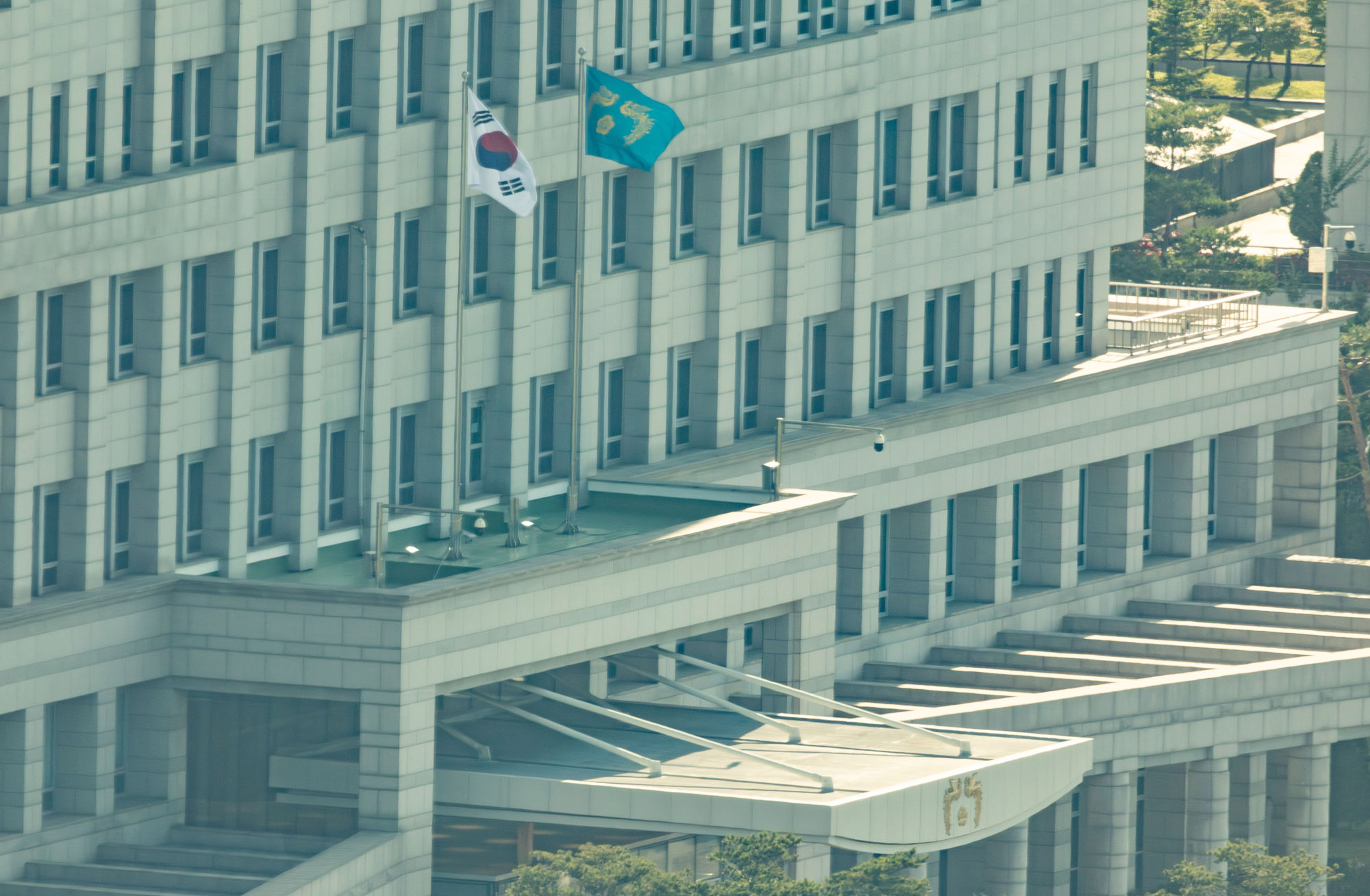 용산대통령실;봉황기