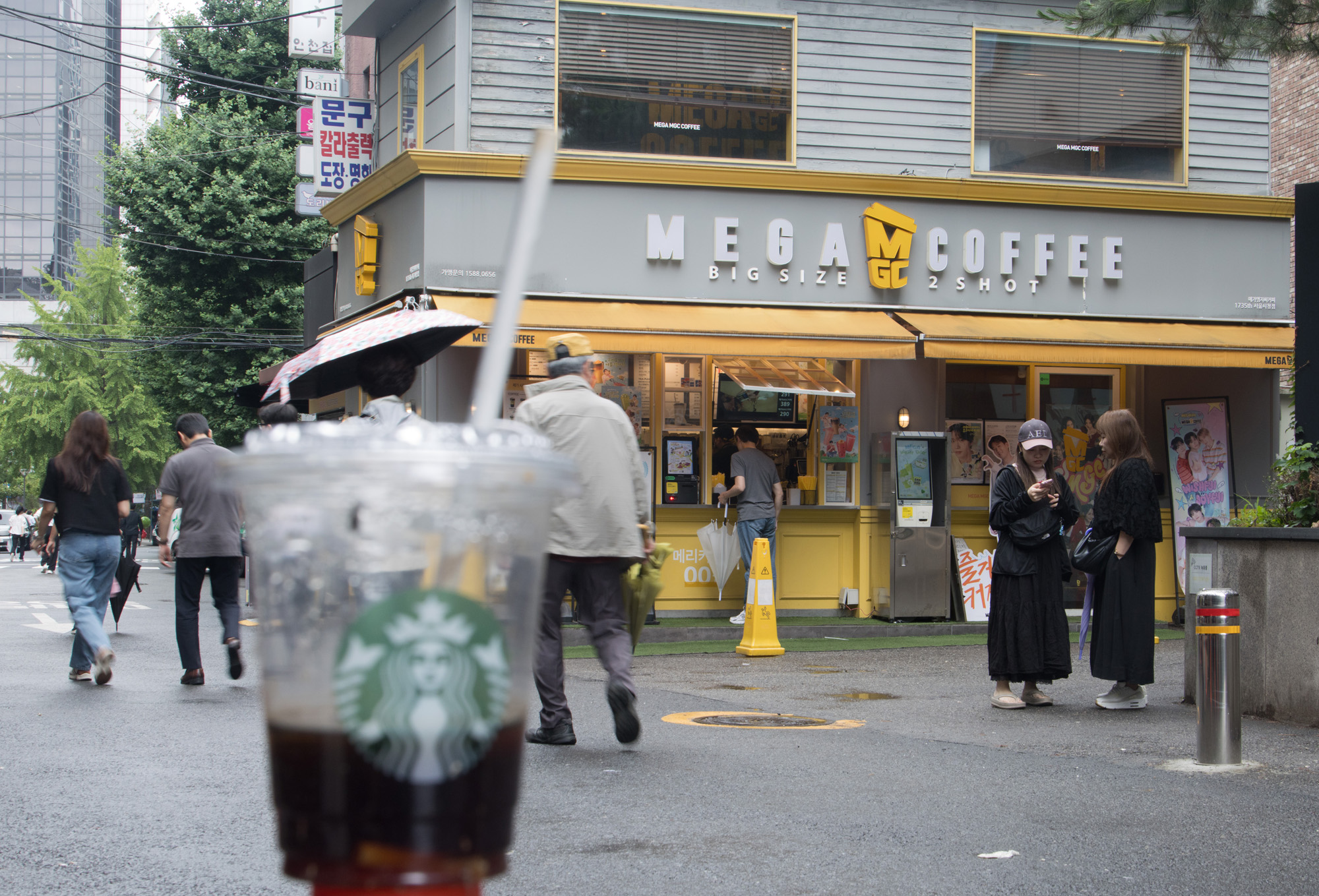 경제;기업;카페;커피;스타벅스;메가커피