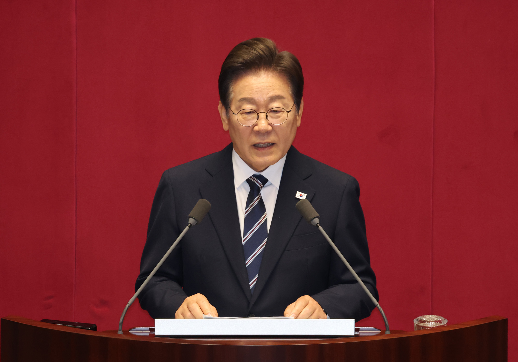 정치;국회;대통령시정연설;추경예산안;이재명