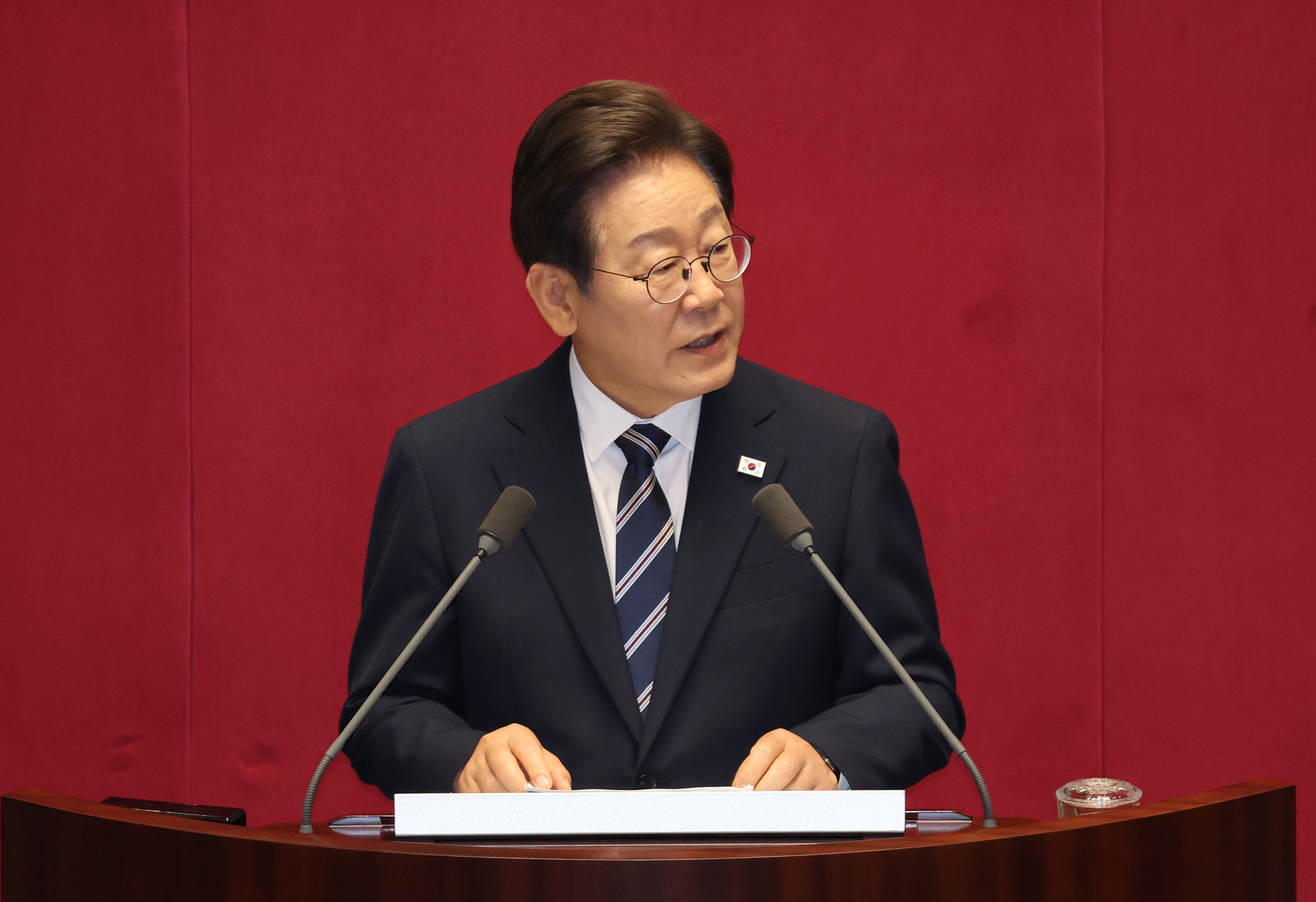 정치;국회;대통령시정연설;추경예산안;이재명