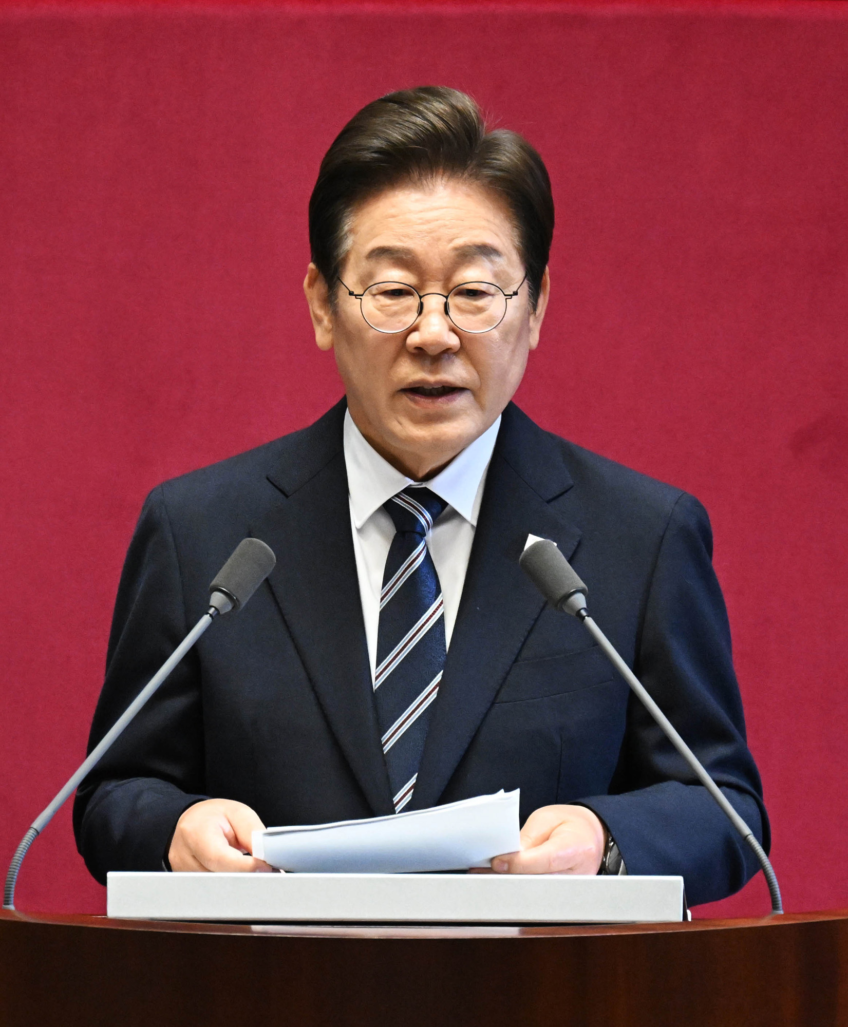 정치;국회;대통령시정연설;추경예산안;이재명