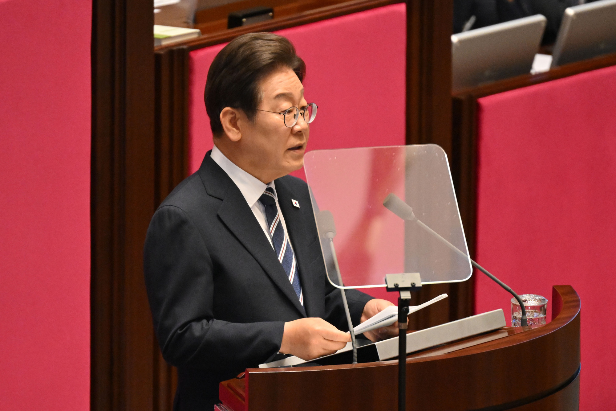 정치;국회;대통령시정연설;추경예산안;이재명