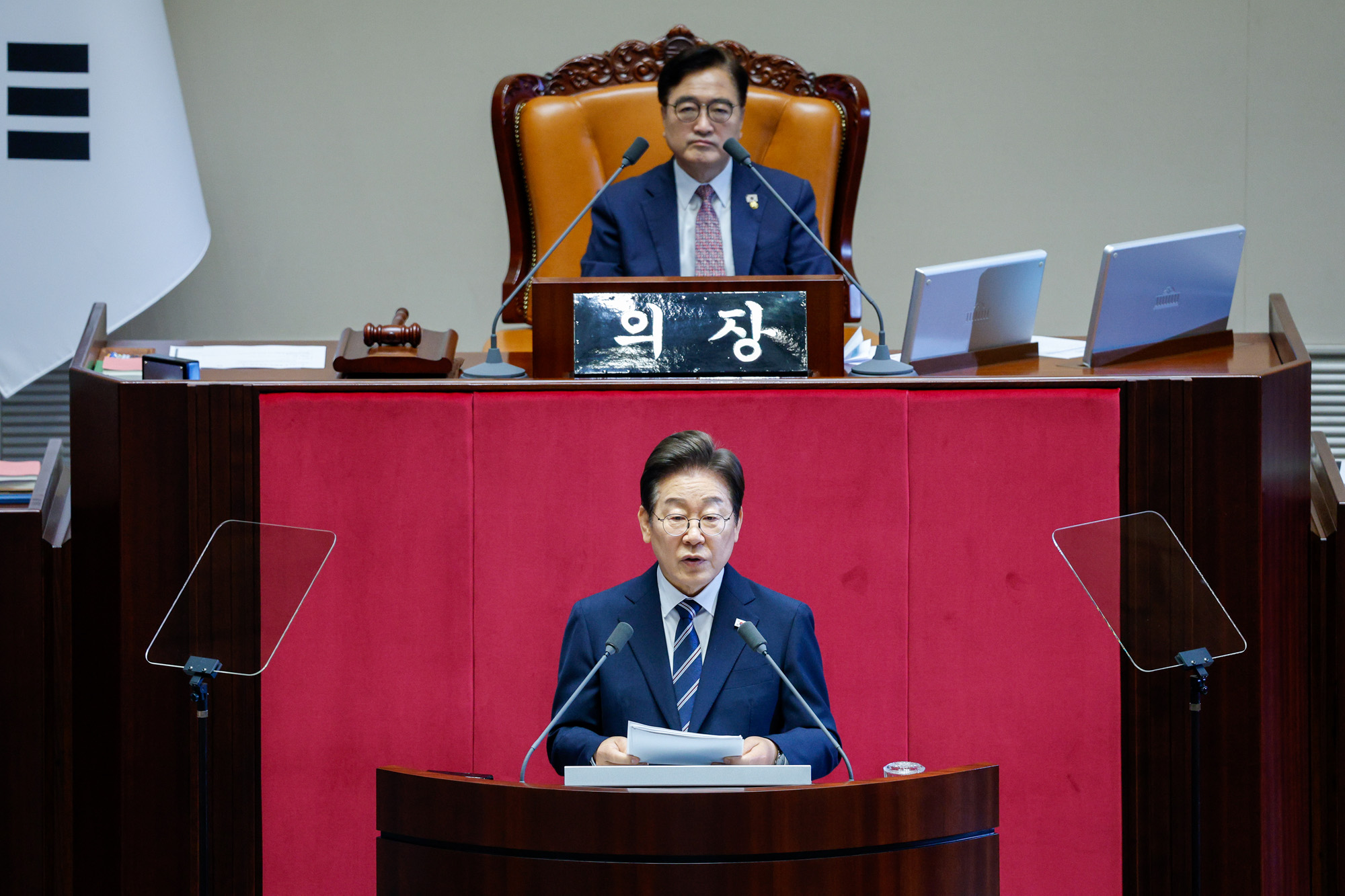 정치;국회;대통령시정연설;추경예산안;이재명