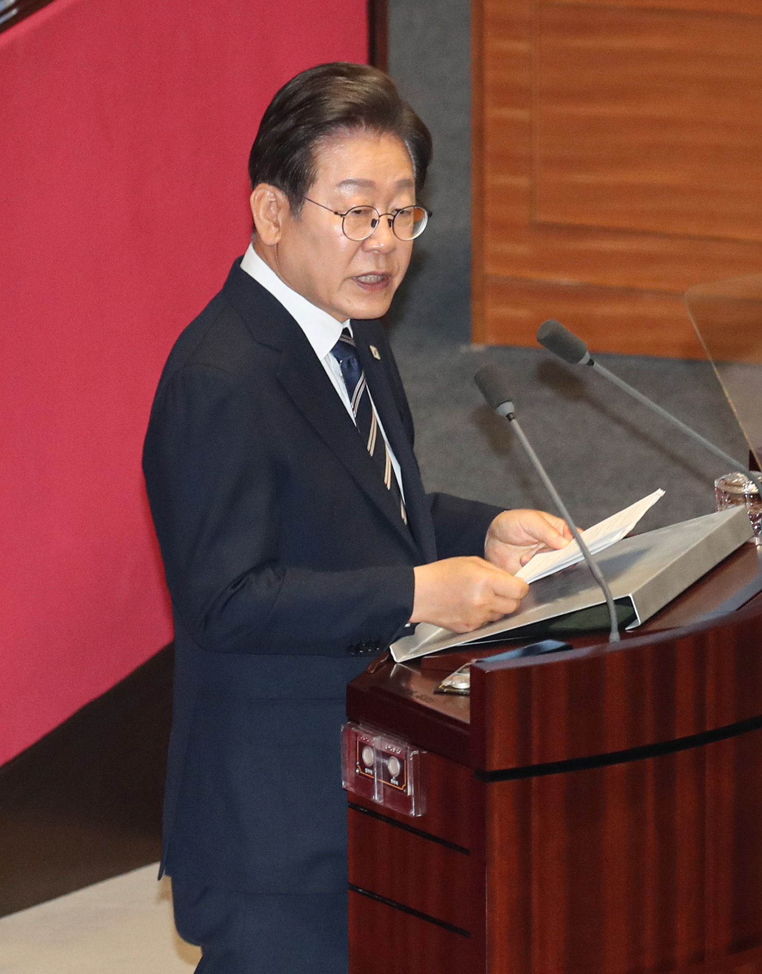 정치;국회;대통령시정연설;추경예산안;이재명
