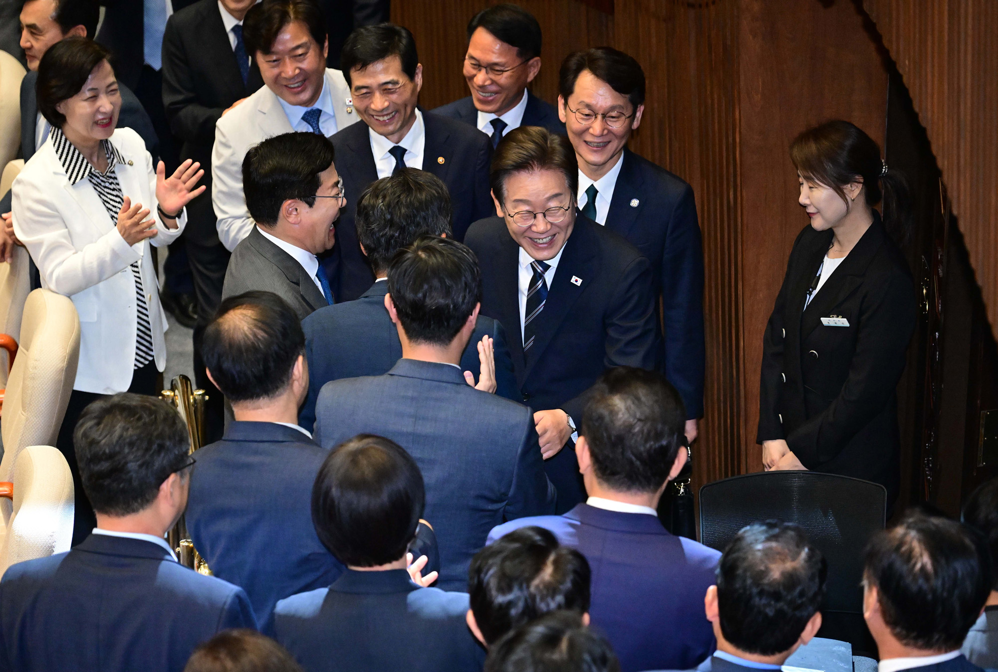 정치;국회;대통령시정연설;추경예산안;이재명