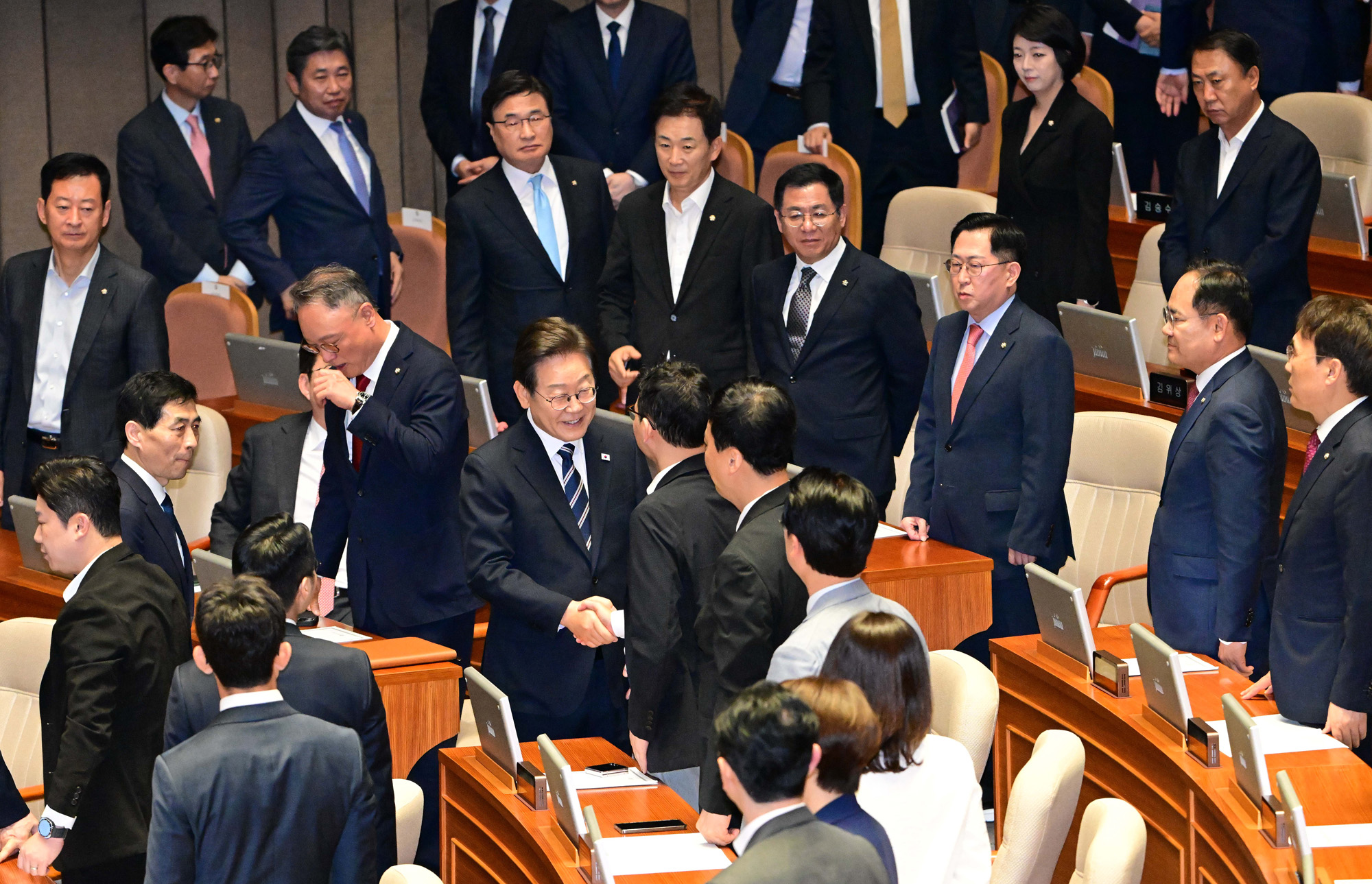 정치;국회;대통령시정연설;추경예산안;이재명