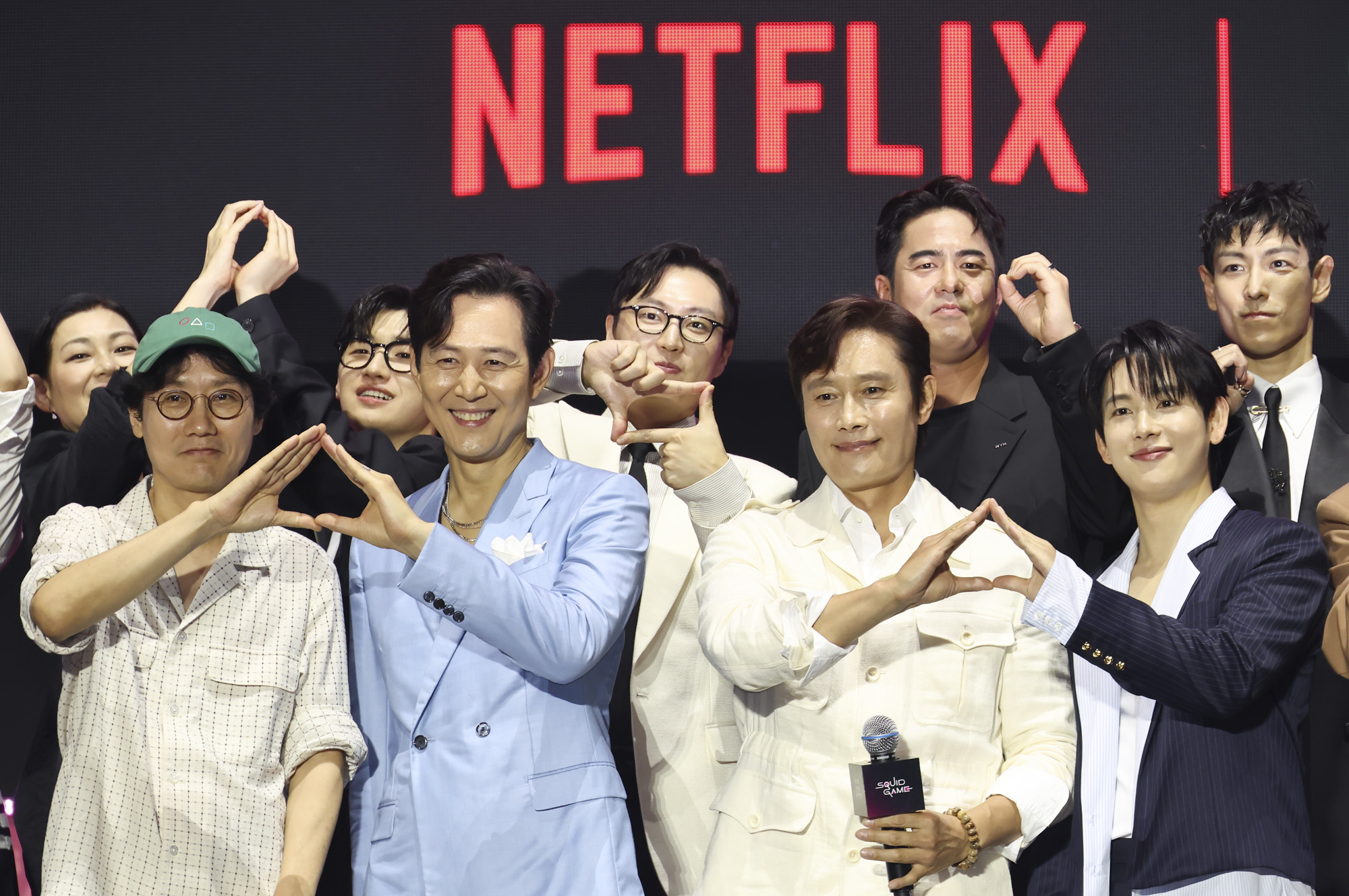 오징어게임;오징어게임피날레;오징어게임서울광장